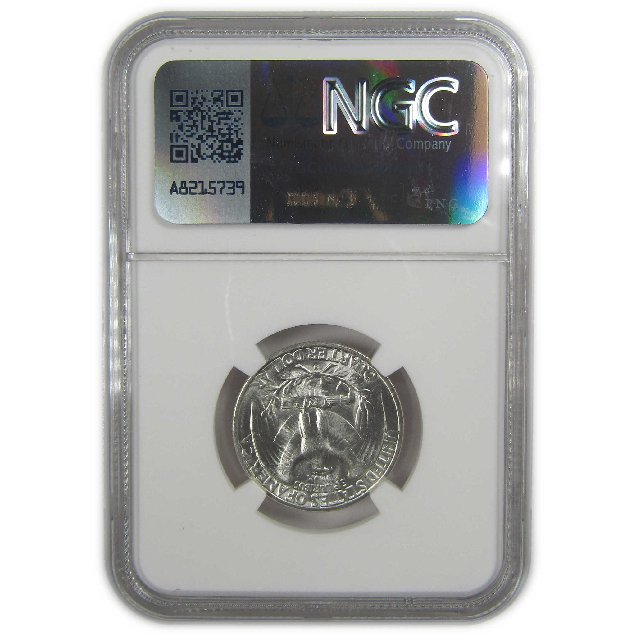 1943 S Washington Quarter MS 64 NGC Silver Bag Fragment SKU:I20618