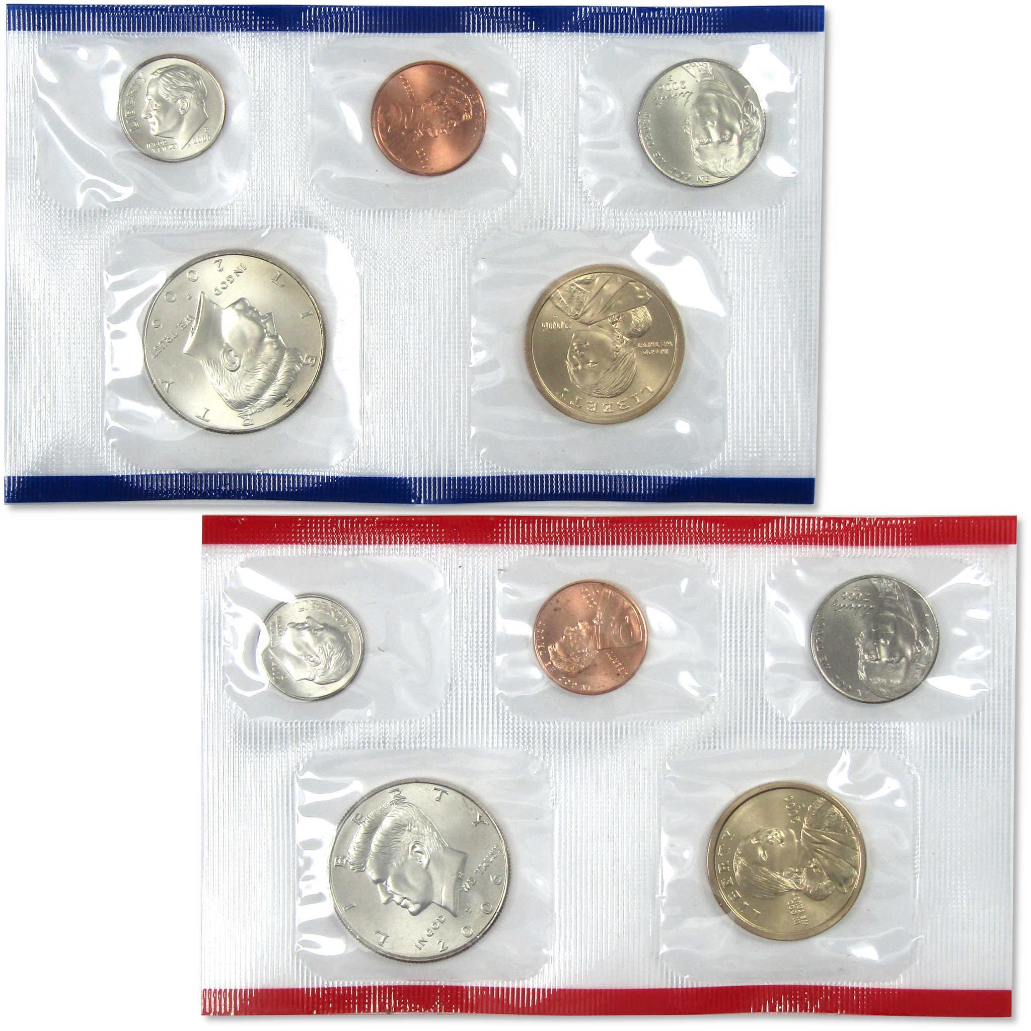 2006 Uncirculated Coin Set U.S Mint Government Packaging OGP COA