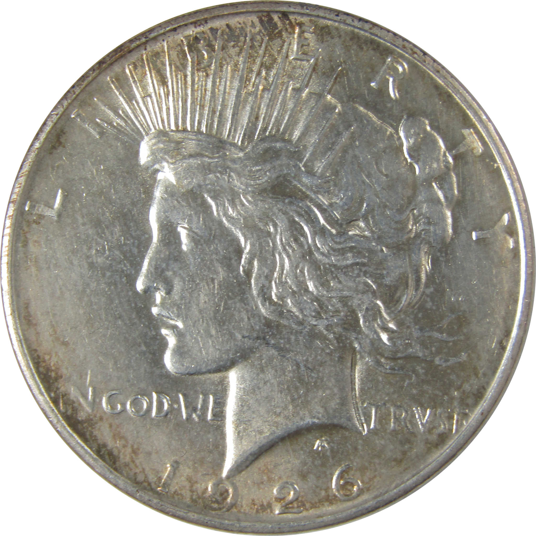 1926 D Peace Dollar AU About Uncirculated Silver $1 Coin SKU:I23246