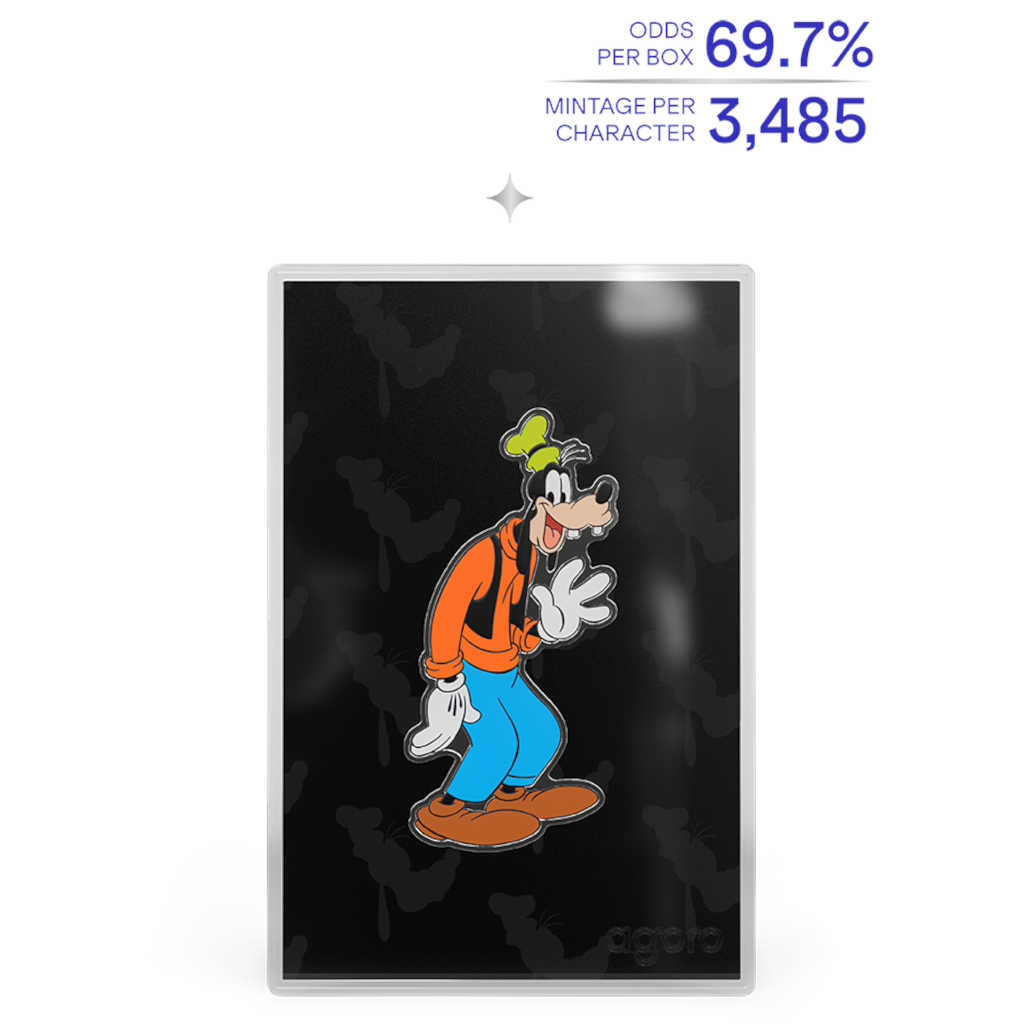 2026 Agoro Disney Goofy 1/2 oz Coin Collectible Blind Box SKU:OPC279