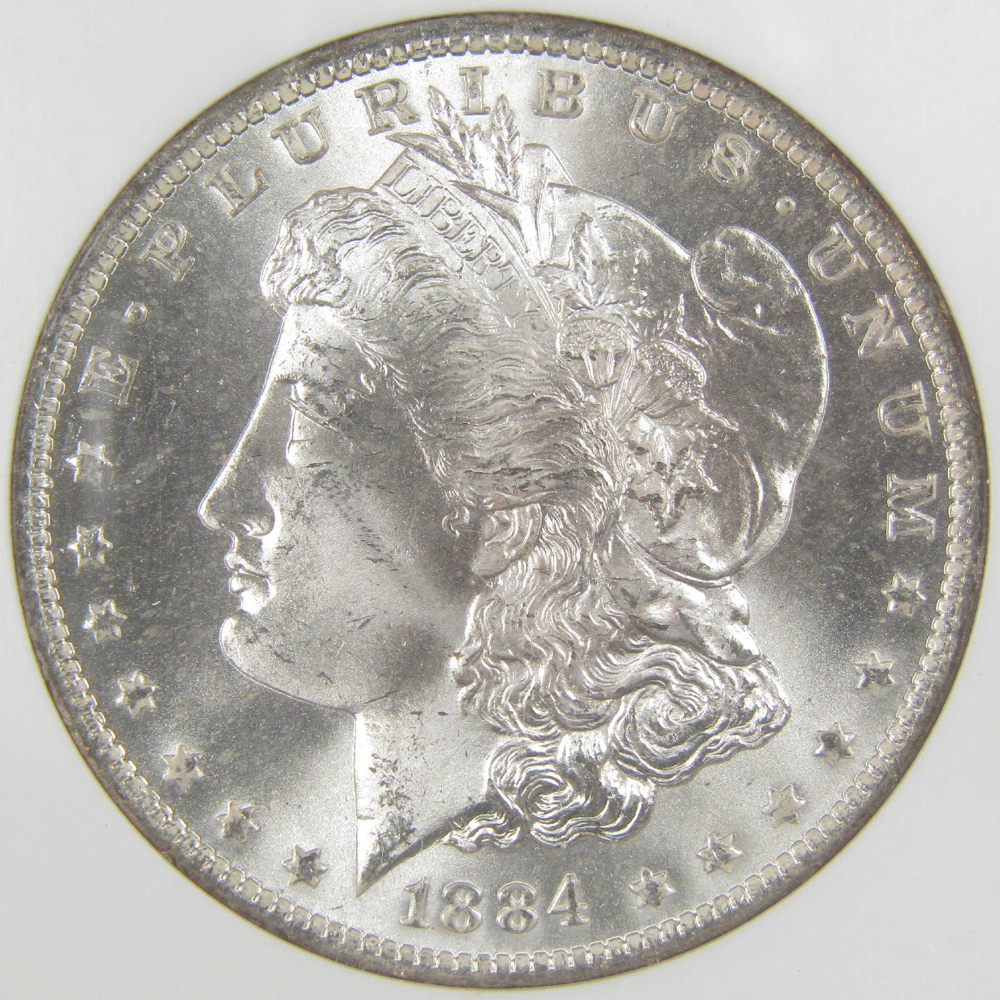 1884 O Morgan Dollar MS 66 NGC Silver Uncirculated $1 Coin - Morgan coin - Morgan silver dollar - Morgan silver dollar for sale - Profile Coins & Collectibles