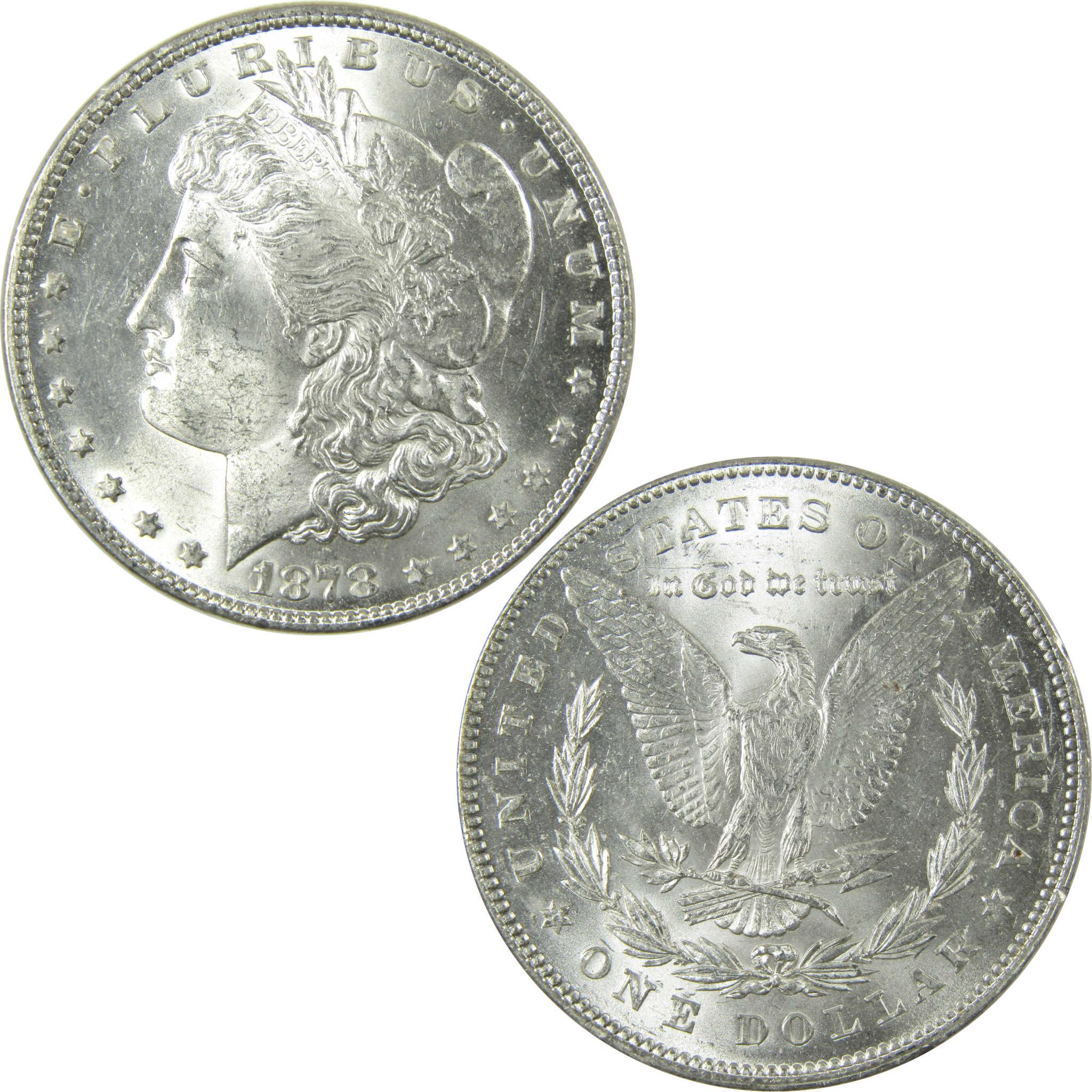 1878 7TF Rev 78 Morgan Silver Dollar Borderline Unc Details SKU:I27097 - Morgan coin - Morgan silver dollar - Morgan silver dollar for sale - Profile Coins & Collectibles