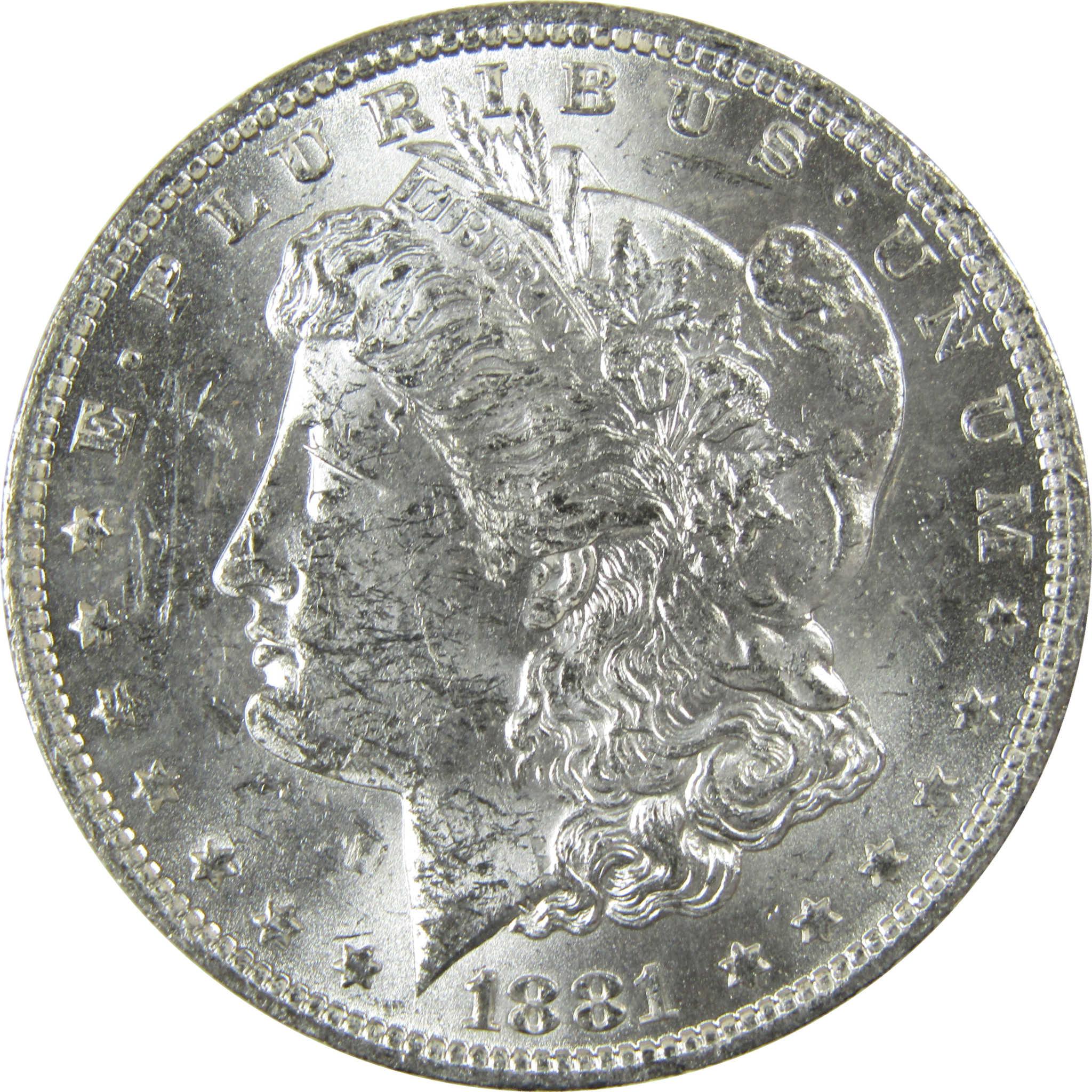 1881 O Morgan Silver Dollar Uncirculated Mint State $1 Coin SKU:I27696 - Morgan coin - Morgan silver dollar - Morgan silver dollar for sale - Profile Coins & Collectibles