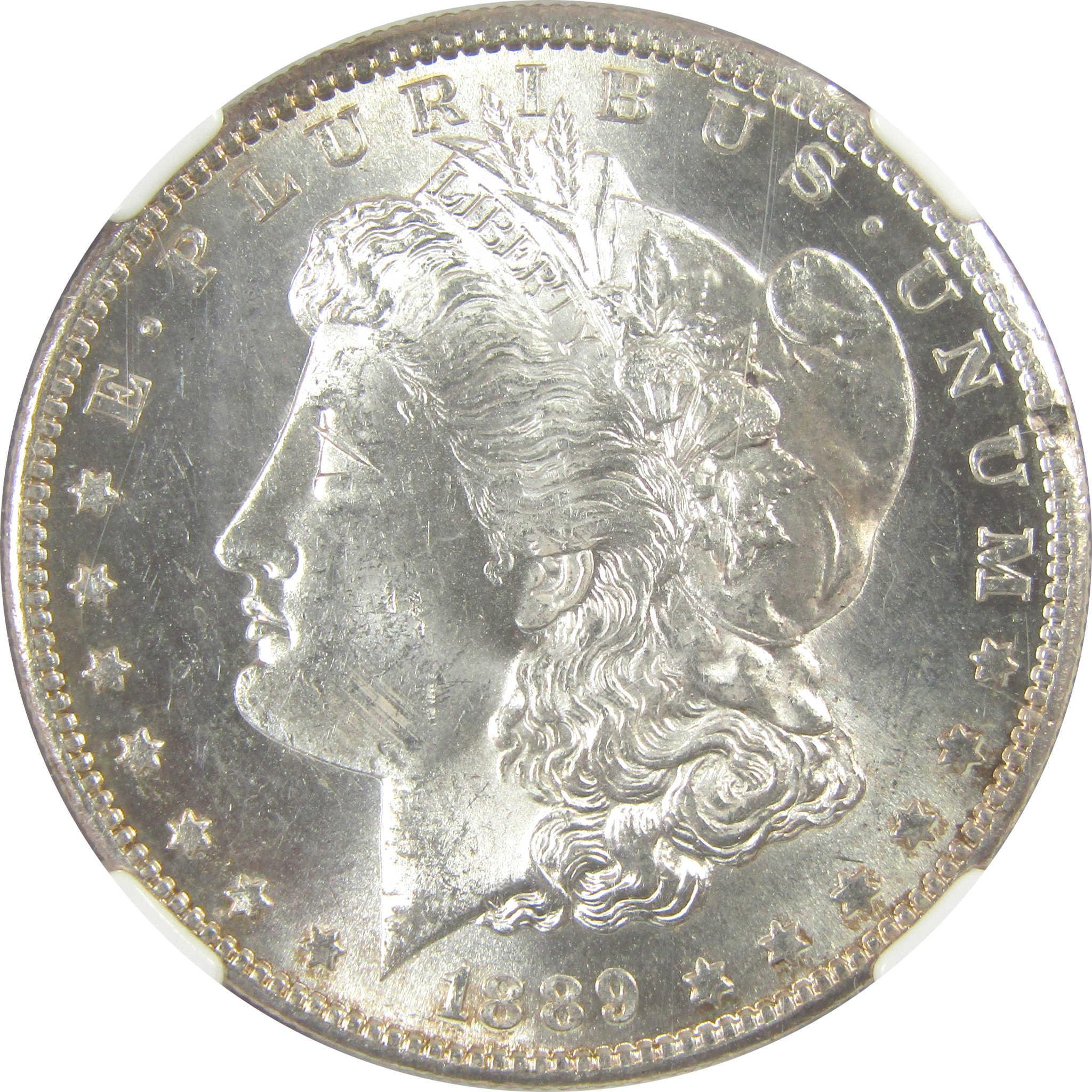 1889 S Morgan Dollar MS 63 NGC Silver Uncirculated $1 Coin SKU:I21054 - Morgan coin - Morgan silver dollar - Morgan silver dollar for sale - Profile Coins & Collectibles