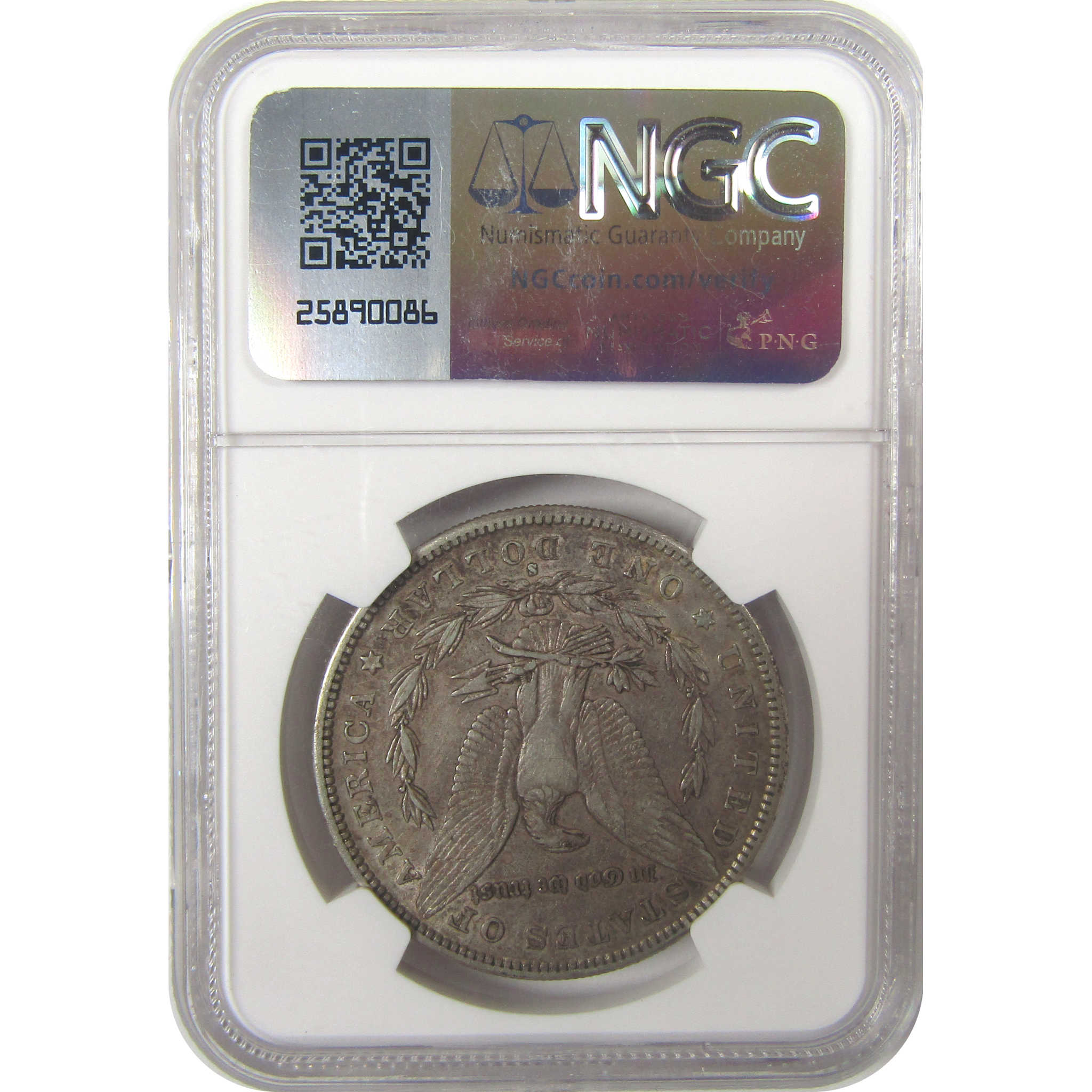 1884 S Morgan Silver Dollar XF 40 NGC $1 Coin Collectible SKU:I23395 - Morgan coin - Morgan silver dollar - Morgan silver dollar for sale - Profile Coins & Collectibles