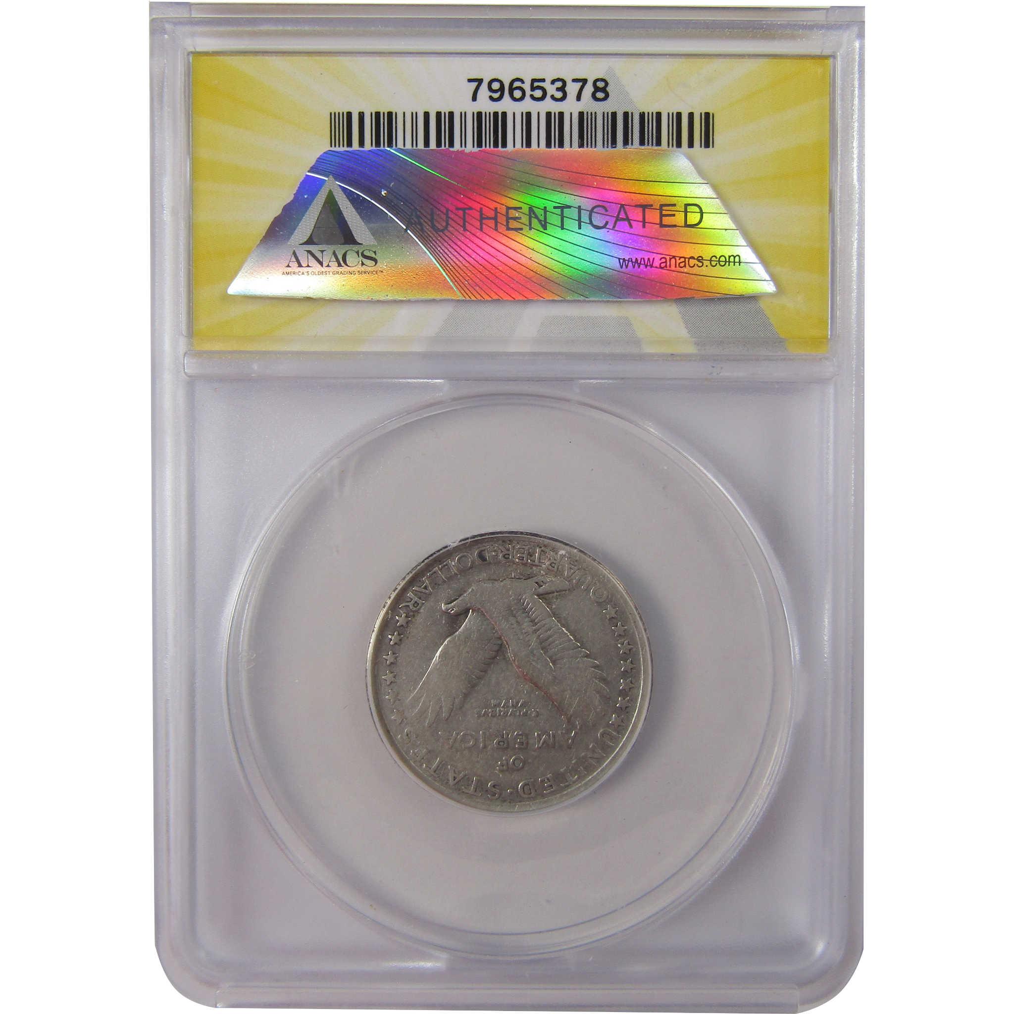 1917 Type 1 Standing Liberty Quarter F 15 Details ANACS SKU:I25540