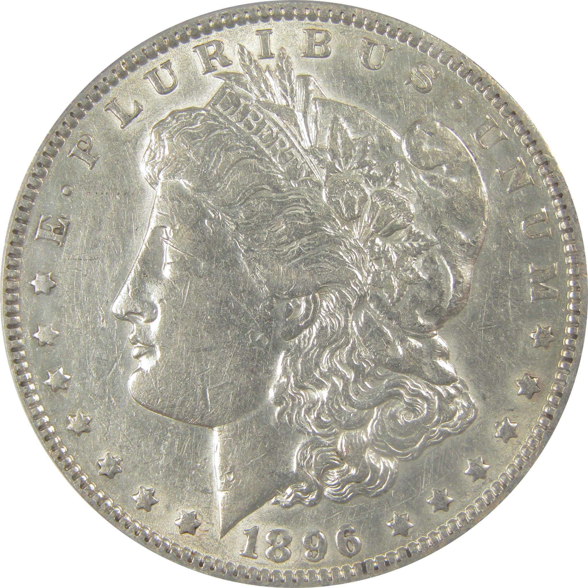 1896 O Morgan Dollar AU 50 Details ANACS Silver $1 Coin SKU:I21784 - Morgan coin - Morgan silver dollar - Morgan silver dollar for sale - Profile Coins & Collectibles