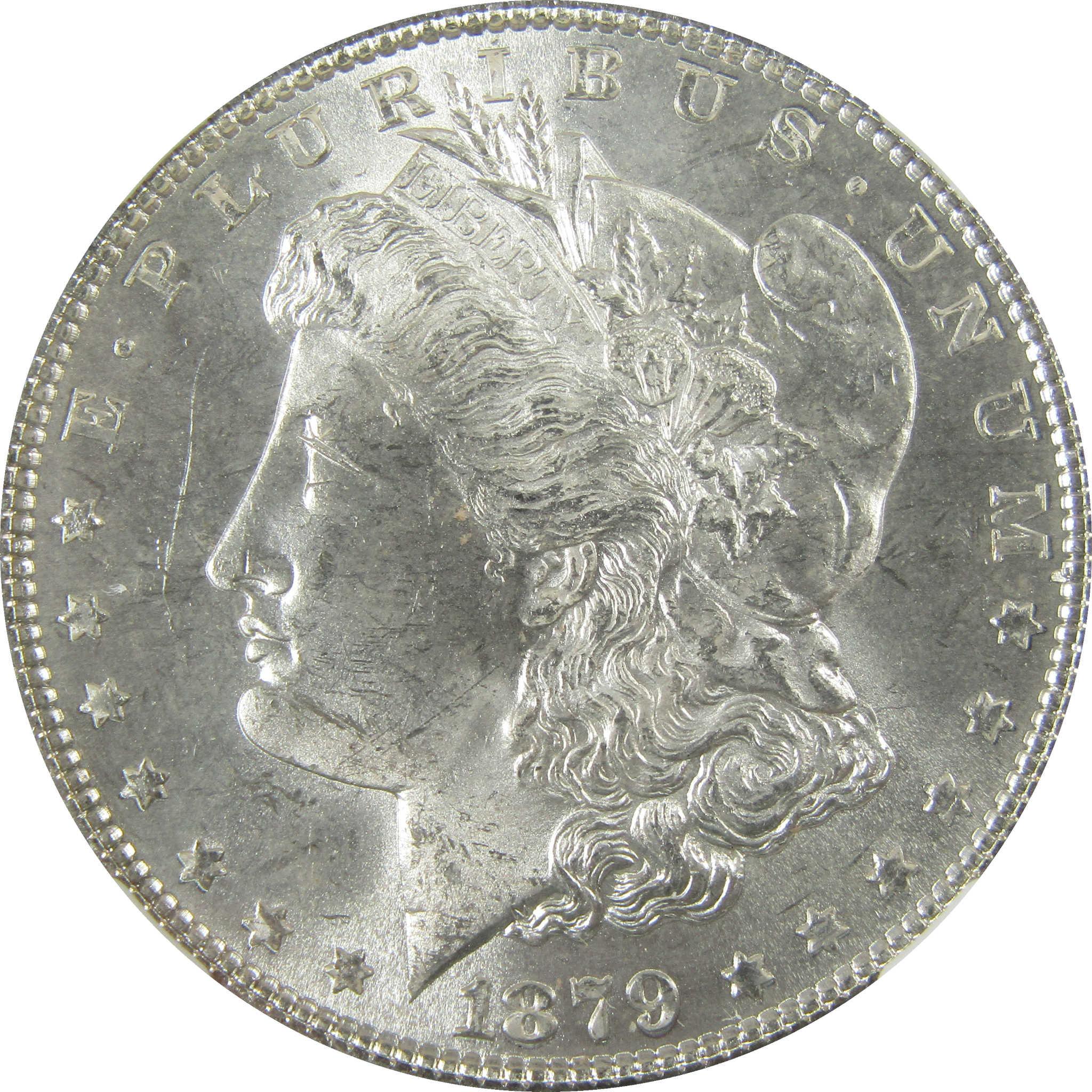1879 Morgan Silver Dollar MS 63 NGC Uncirculated $1 Coin SKU:I27524 - Morgan coin - Morgan silver dollar - Morgan silver dollar for sale - Profile Coins & Collectibles