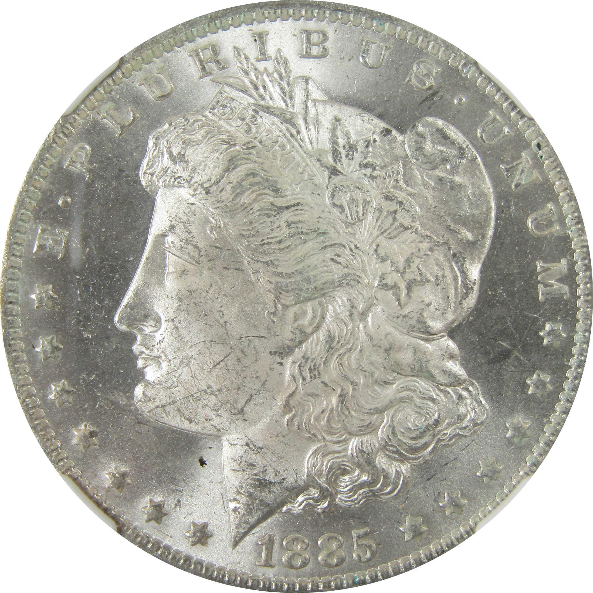 1885 O Morgan Silver Dollar MS 64 NGC Uncirculated $1 Coin SKU:CP911 - Morgan coin - Morgan silver dollar - Morgan silver dollar for sale - Profile Coins & Collectibles