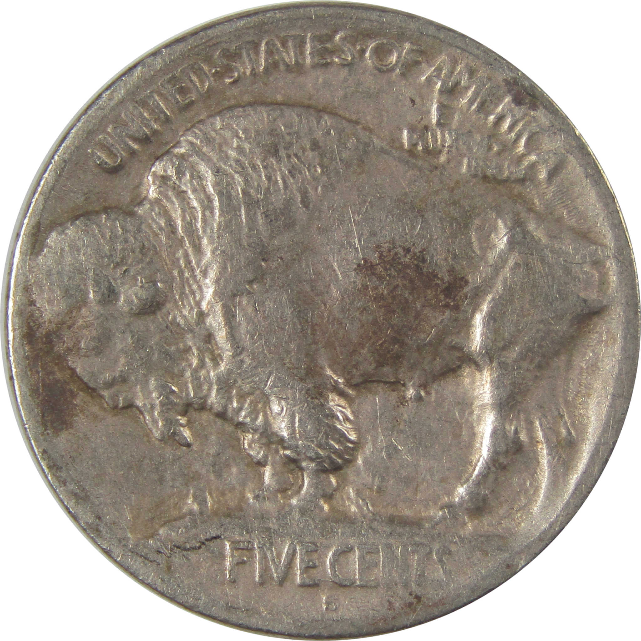 1913 S Type 1 Indian Head Buffalo Nickel F Fine Details SKU:I22894