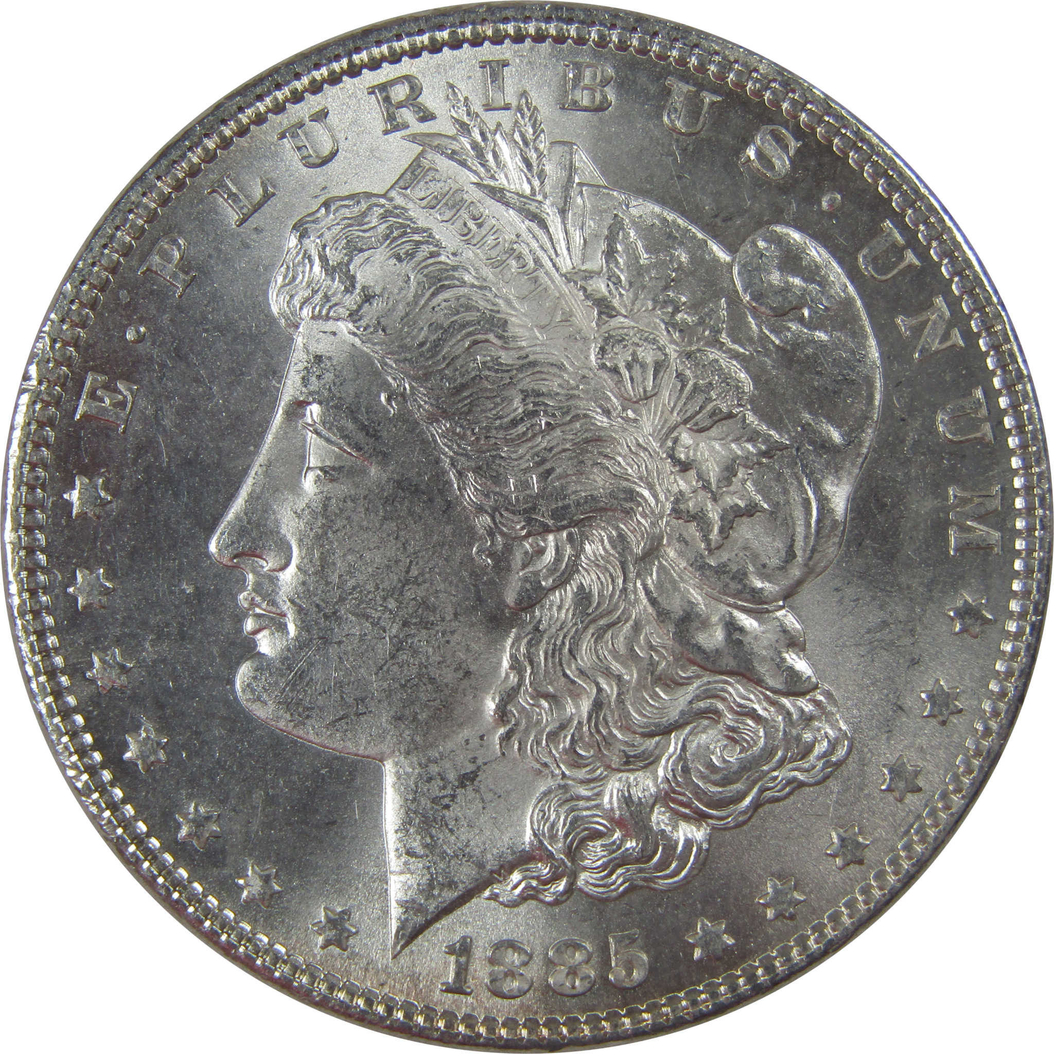 1885 Morgan Dollar Uncirculated Silver $1 Coin SKU:CPC1165 - Morgan coin - Morgan silver dollar - Morgan silver dollar for sale - Profile Coins & Collectibles