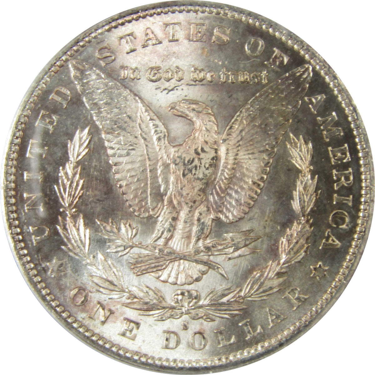 1879 S Rev 79 Morgan Silver Dollar MS 63 ANACS Uncirculated SKU:CP615 - Morgan coin - Morgan silver dollar - Morgan silver dollar for sale - Profile Coins & Collectibles