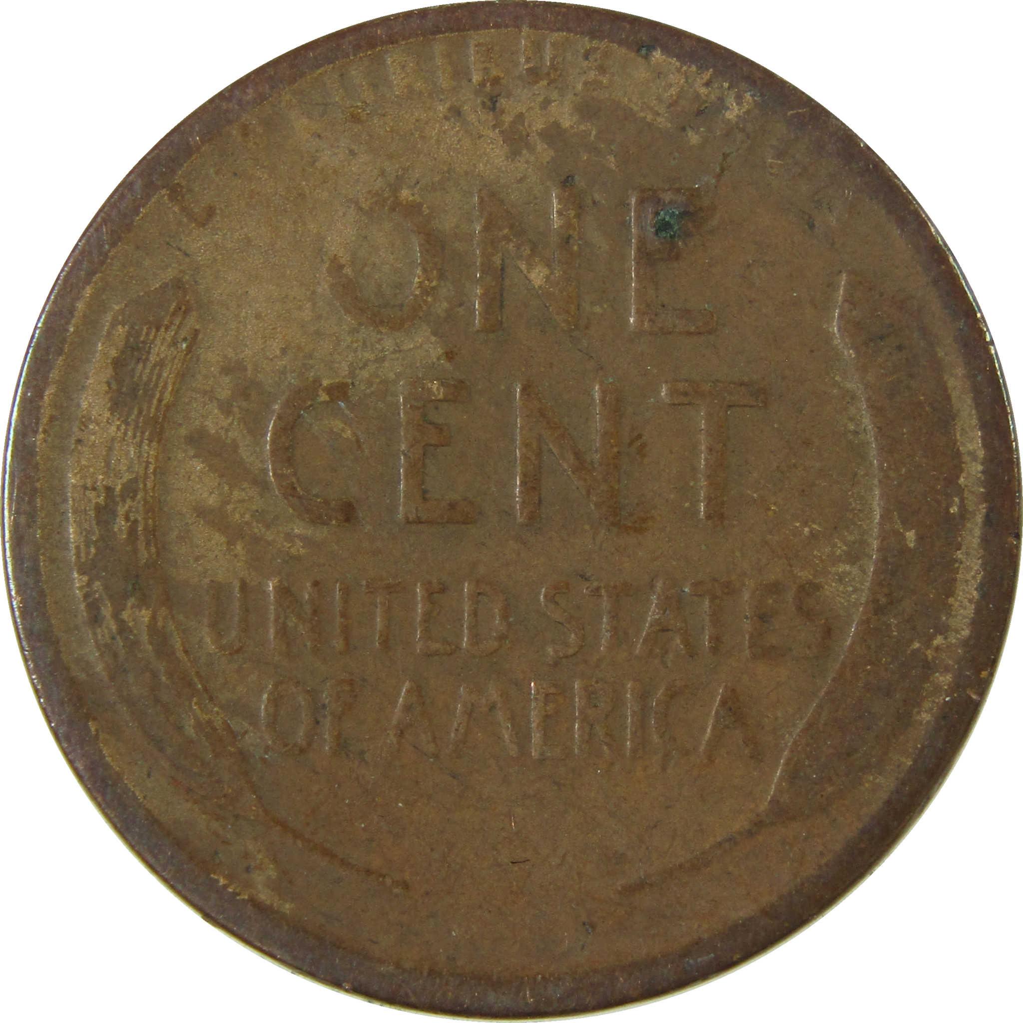 1919 D Lincoln Wheat Cent G Good Penny 1c Coin Collectible SKU:I27173