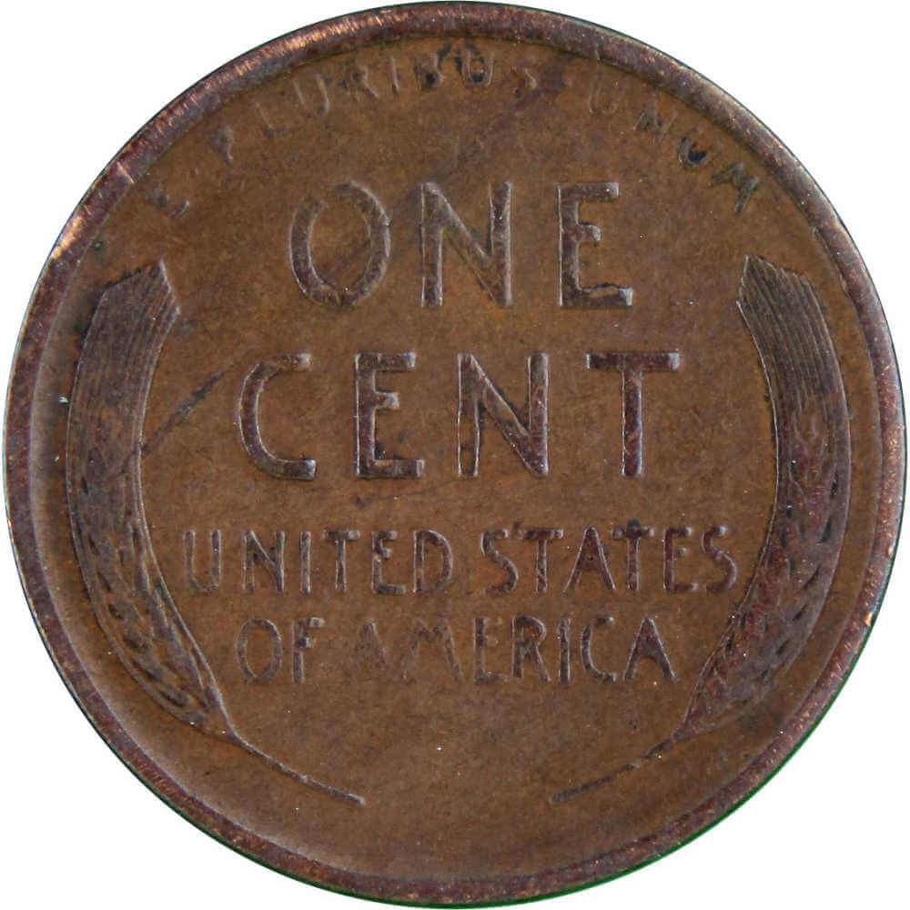 1919 S Lincoln Wheat Cent VF Very Fine Penny 1c Coin Collectible