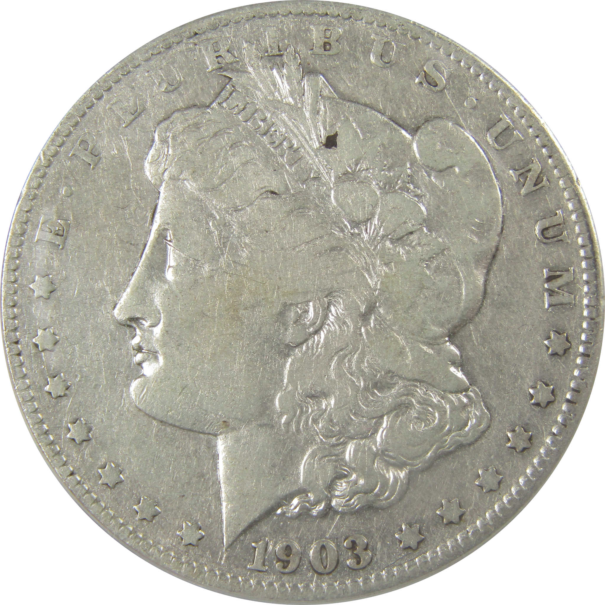1903 S Morgan Dollar F 15 Details ANACS Silver $1 Coin SKU:I21705 - Morgan coin - Morgan silver dollar - Morgan silver dollar for sale - Profile Coins & Collectibles