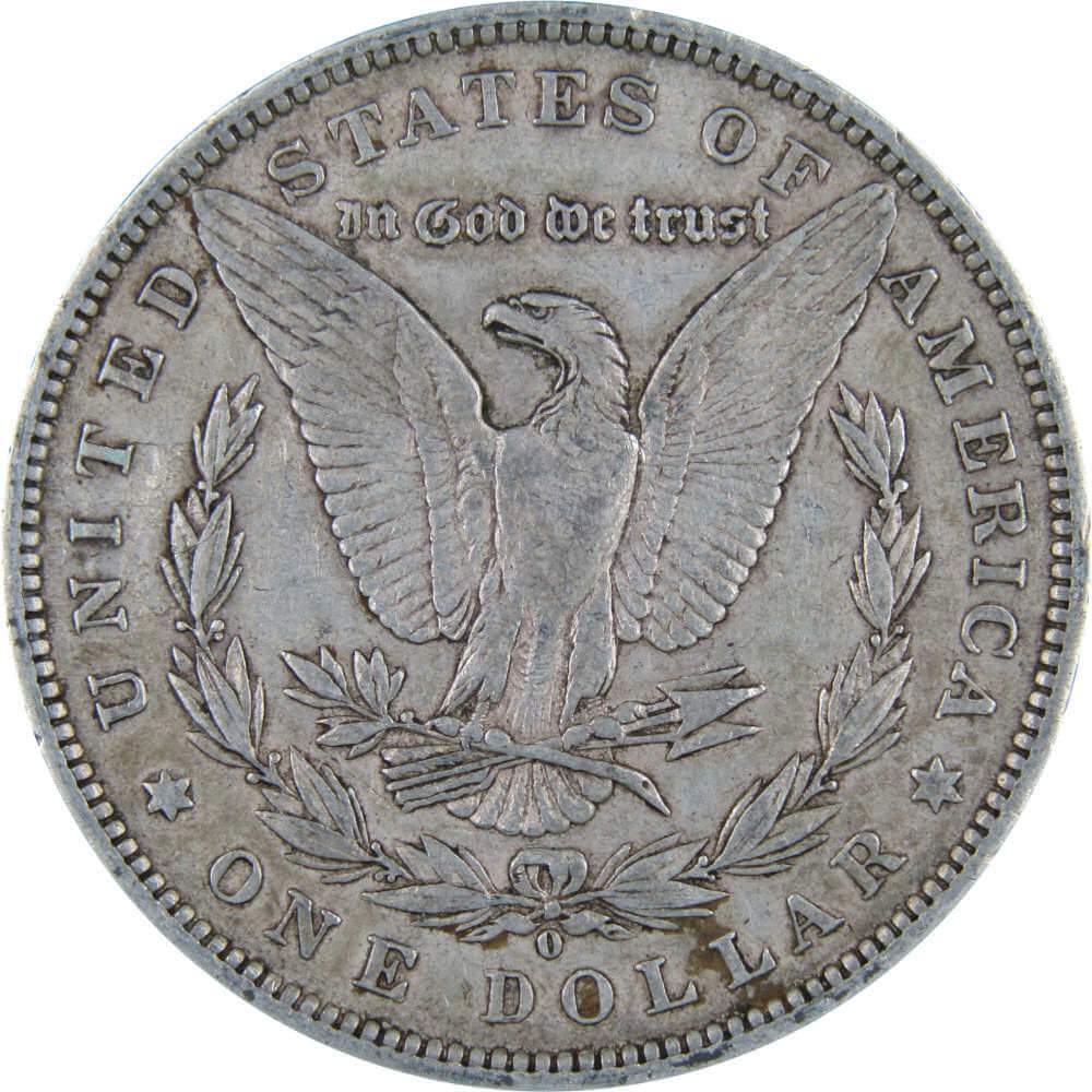 1888 O Morgan Silver Dollar VF Very Fine $1 Coin Collectible - Morgan coin - Morgan silver dollar - Morgan silver dollar for sale - Profile Coins & Collectibles