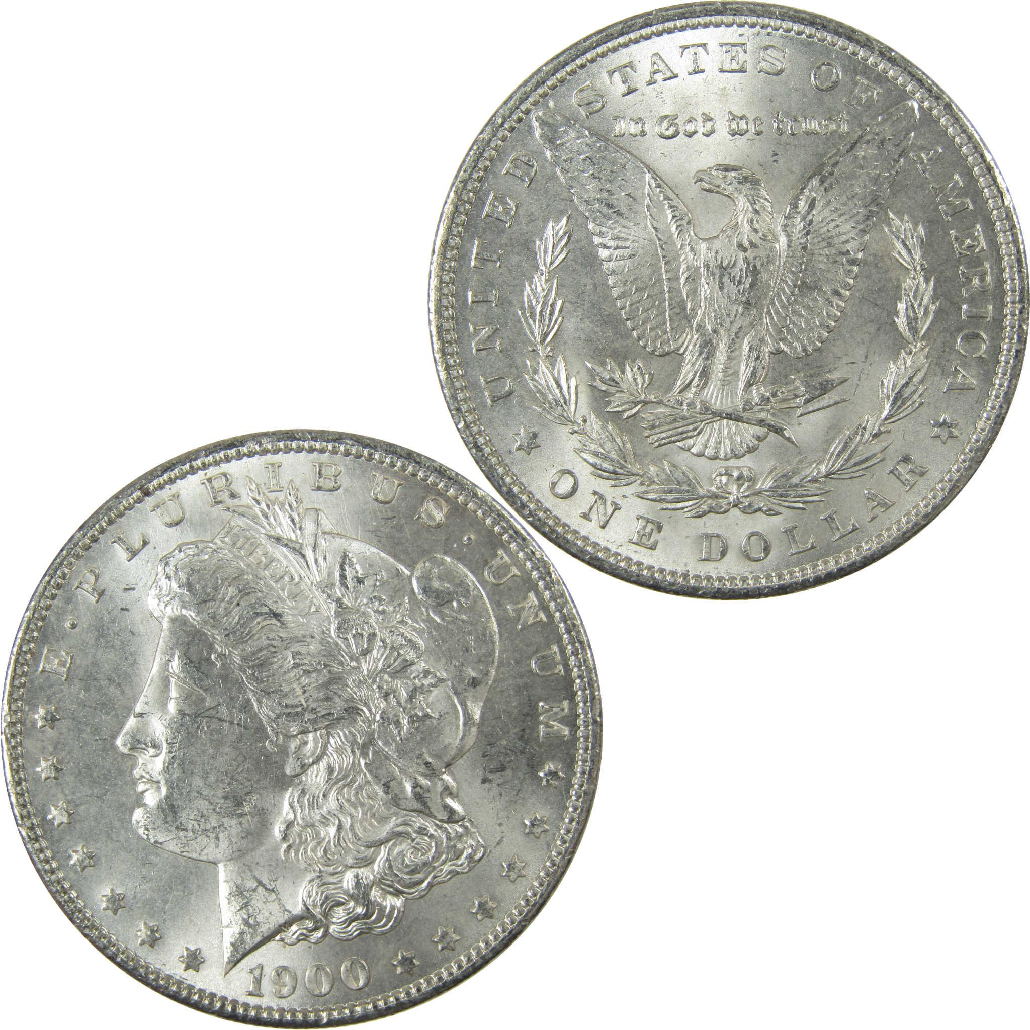 1900 Morgan Silver Dollar Uncirculated Mint State $1 Coin SKU:I27751 - Morgan coin - Morgan silver dollar - Morgan silver dollar for sale - Profile Coins & Collectibles