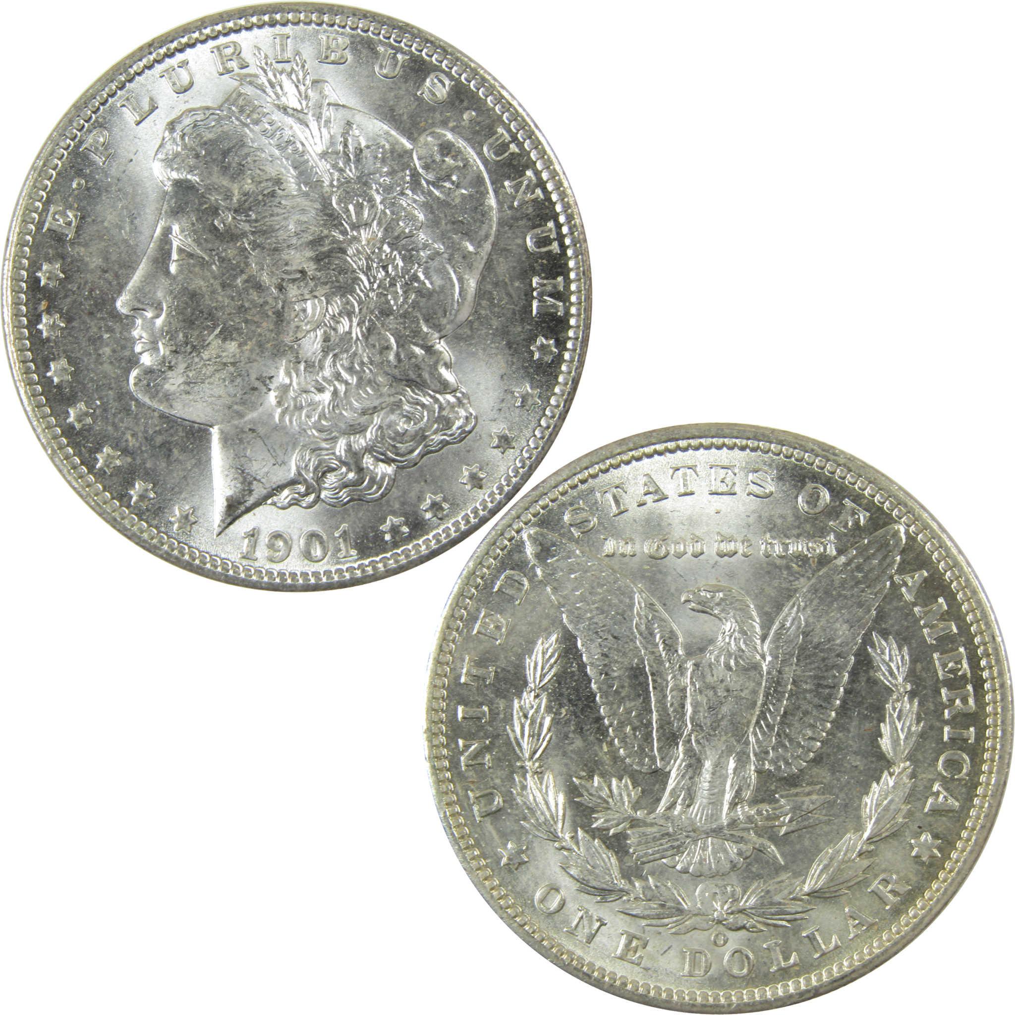 1901 O Morgan Silver Dollar Uncirculated Mint State $1 Coin SKU:I27793 - Morgan coin - Morgan silver dollar - Morgan silver dollar for sale - Profile Coins & Collectibles