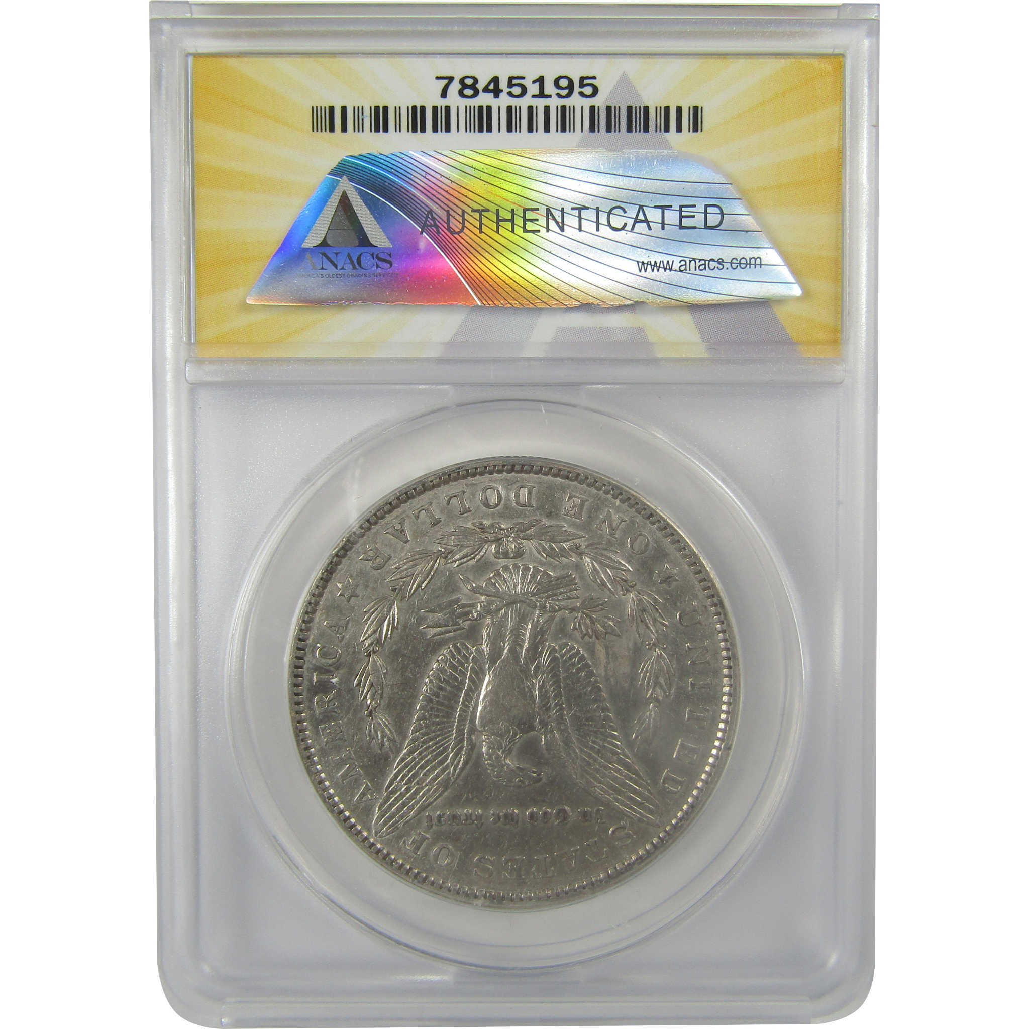 1901 Morgan Dollar AU 50 Details ANACS Silver $1 Coin SKU:I21271 - Morgan coin - Morgan silver dollar - Morgan silver dollar for sale - Profile Coins & Collectibles