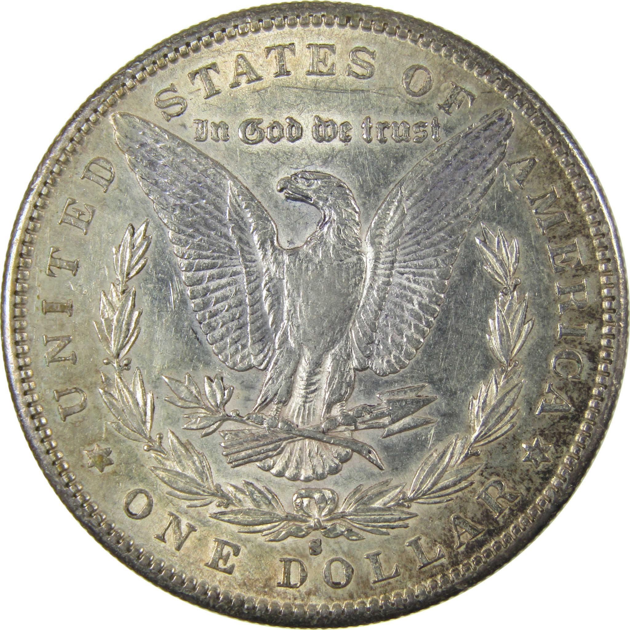 1886 S Morgan Silver Dollar XF EF Extremely Fine Details SKU:I28097 - Morgan coin - Morgan silver dollar - Morgan silver dollar for sale - Profile Coins & Collectibles