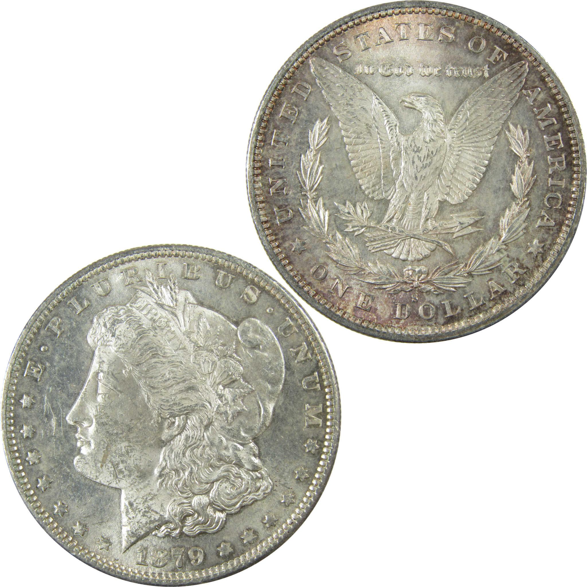 1879 S Rev 79 Morgan Silver Dollar Uncirculated Mint State SKU:I27516 - Morgan coin - Morgan silver dollar - Morgan silver dollar for sale - Profile Coins & Collectibles