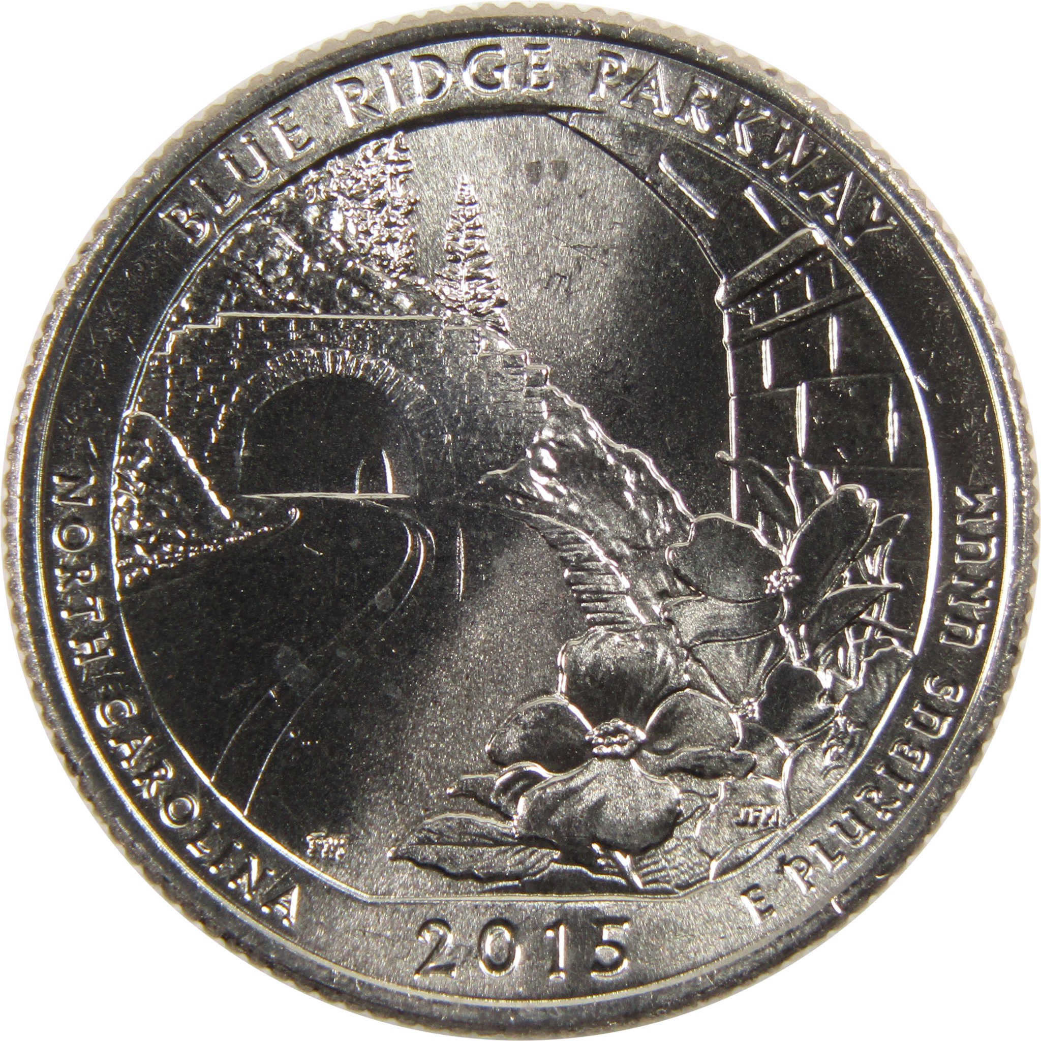 2015 D Blue Ridge Parkway National Park Quarter Uncirculated Clad 25c