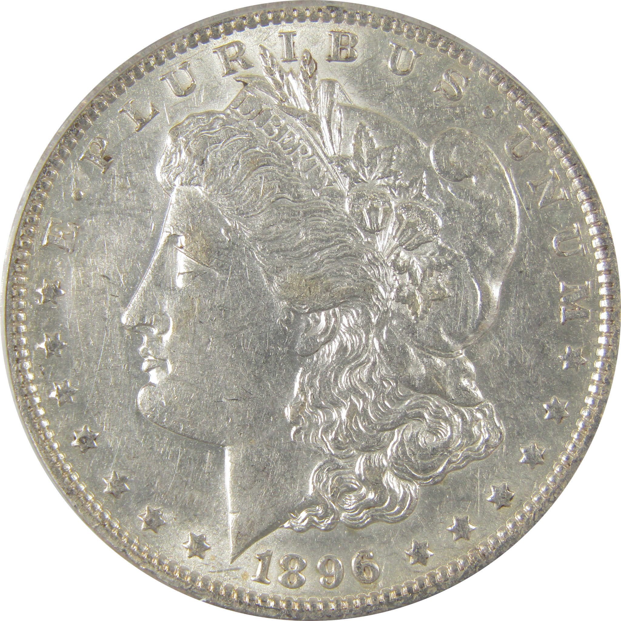 1896 O Morgan Dollar AU 50 Details ANACS Silver $1 Coin SKU:I19008 - Morgan coin - Morgan silver dollar - Morgan silver dollar for sale - Profile Coins & Collectibles