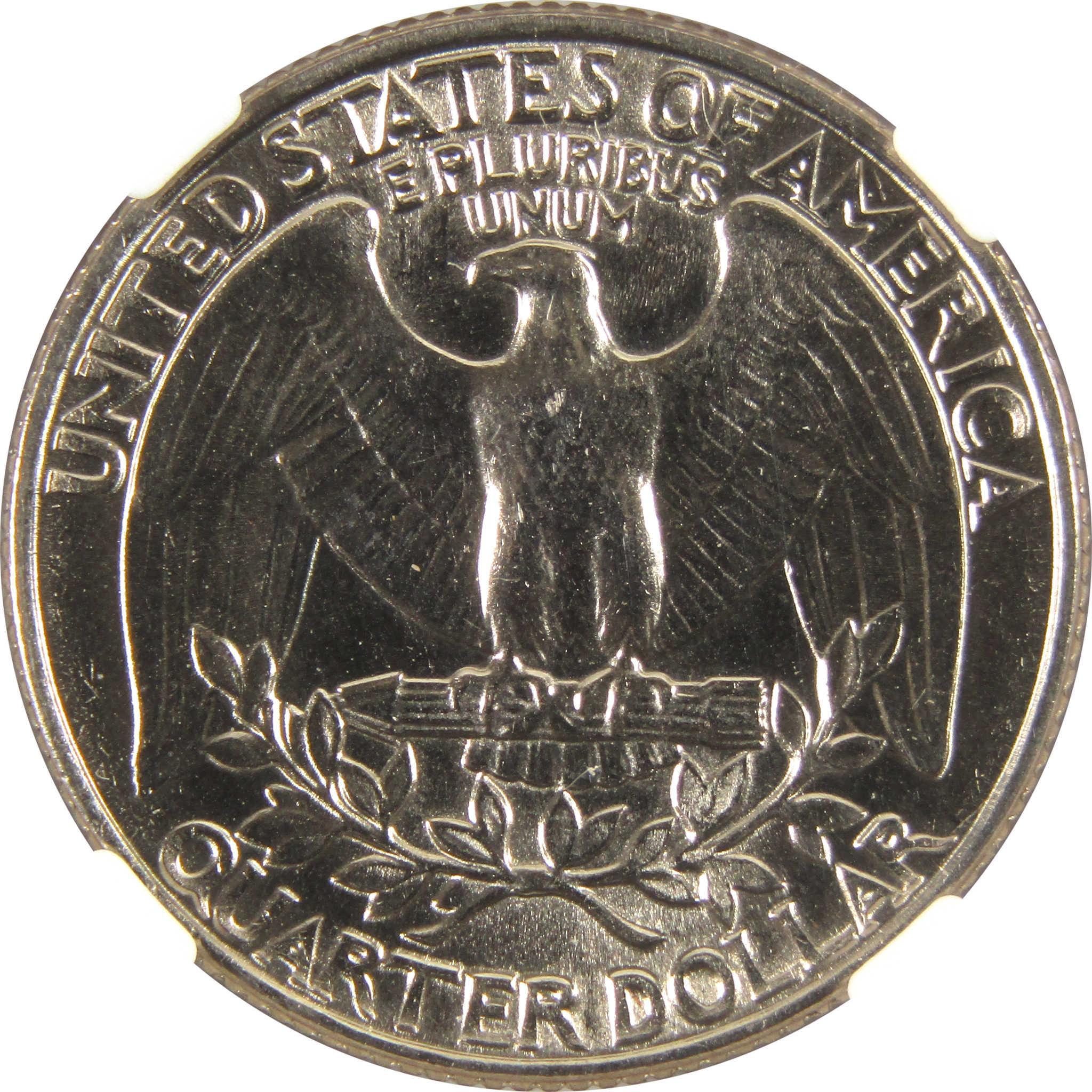 1981 P Washington Quarter MS 67 NGC Clad 25c Uncirculated SKU:I9539