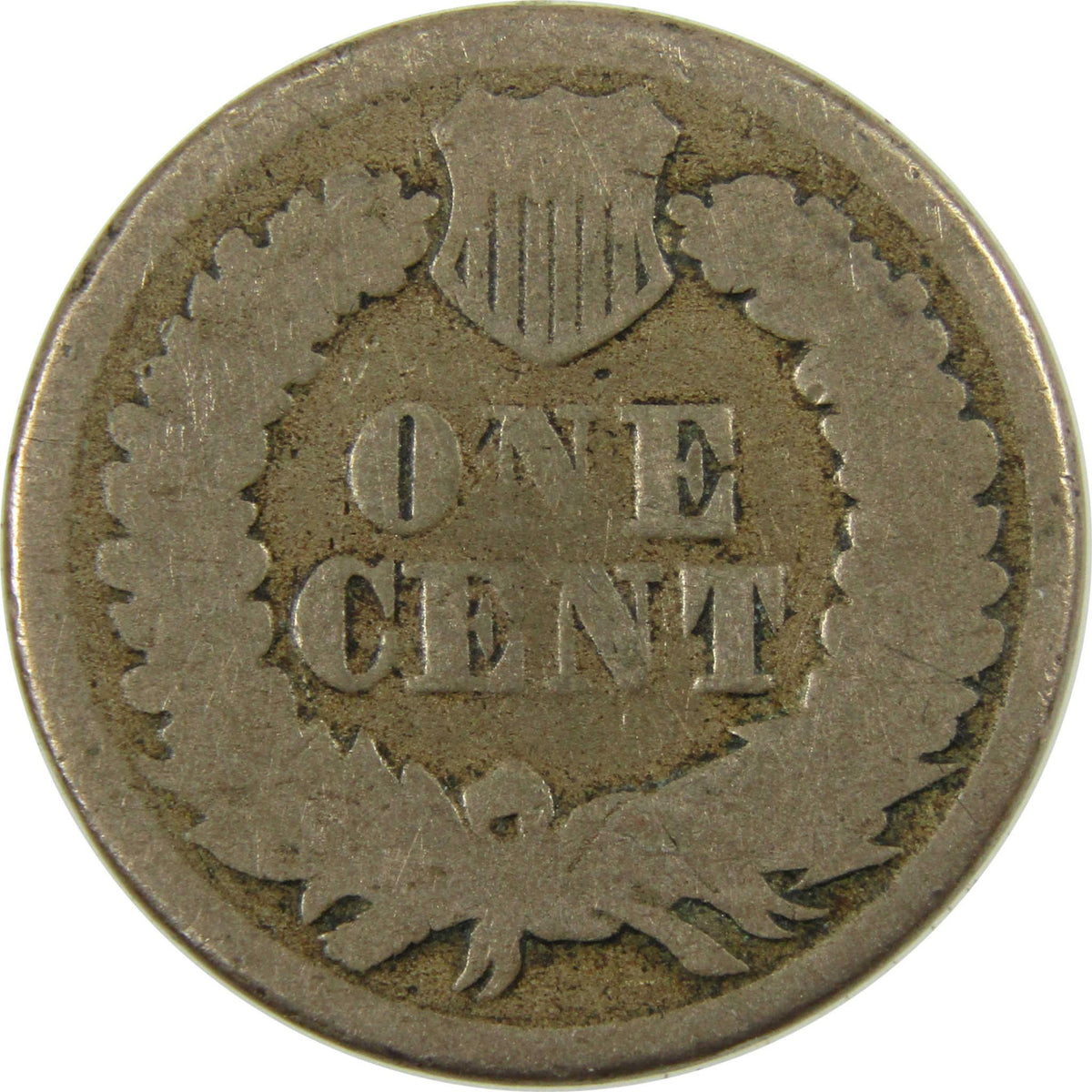 1864 Indian Head Copper-Nickel Cent AG About Good Penny SKU:CP1116