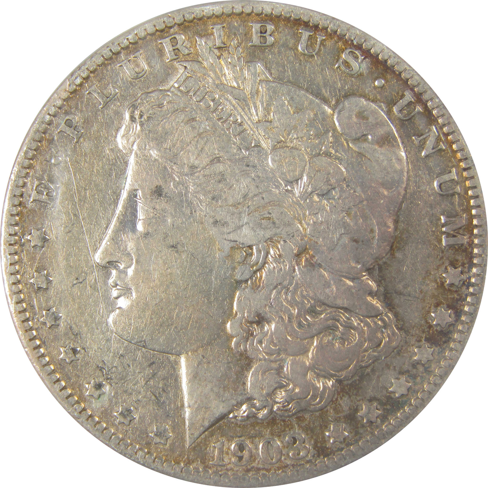 1903 S Morgan Dollar F 15 Details ANACS Silver $1 Coin SKU:I21703 - Morgan coin - Morgan silver dollar - Morgan silver dollar for sale - Profile Coins & Collectibles