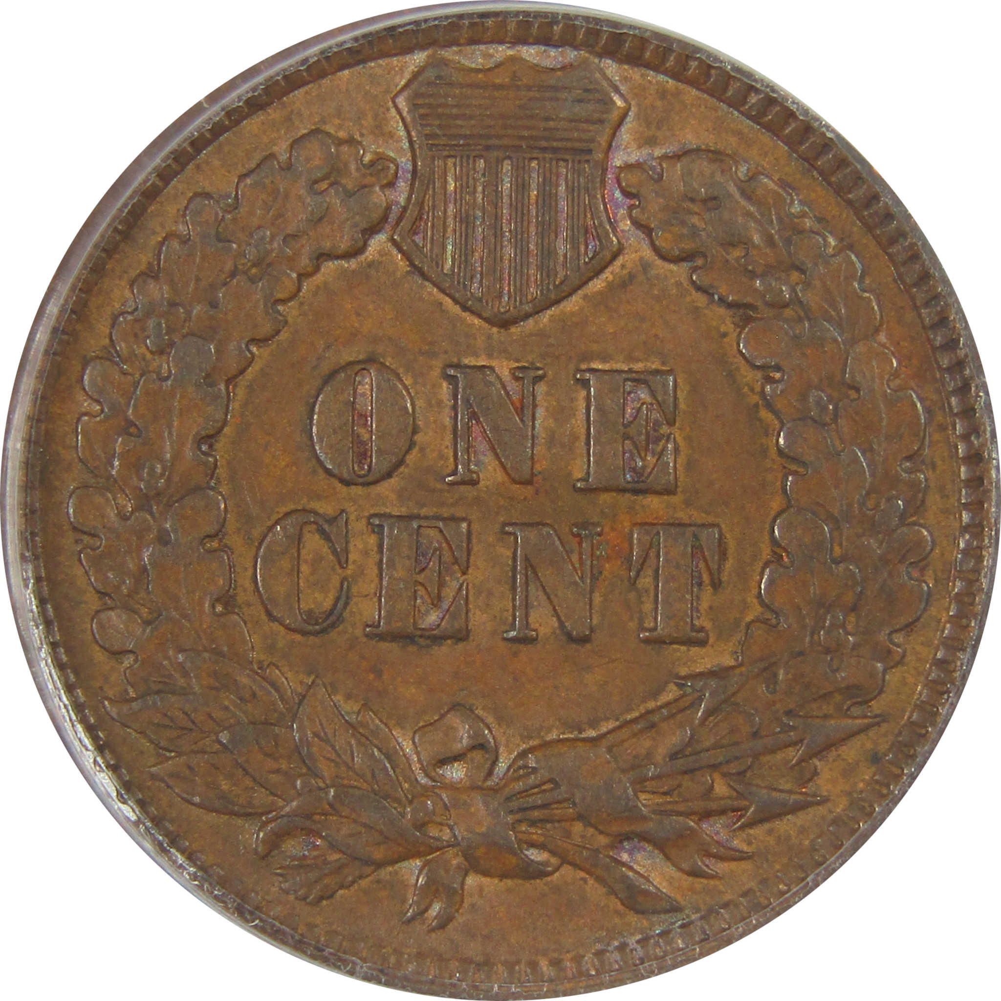 1901 Indian Head Cent AU 50 ANACS Penny 1c Coin SKU:I23007