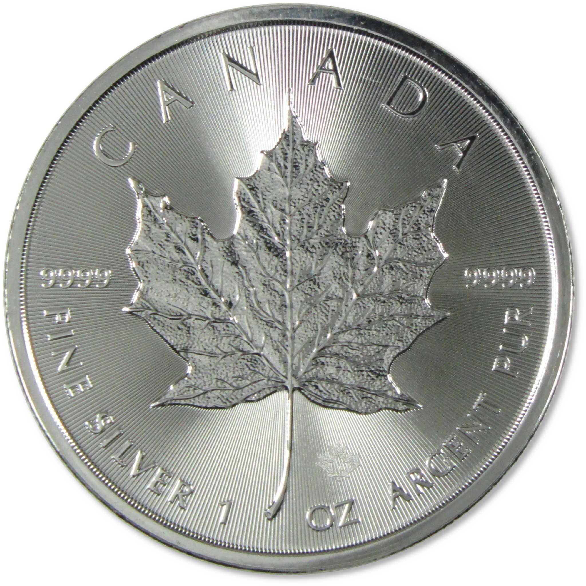 2026 Canadian Maple Leaf $5 1 oz .9999 Silver Brilliant Uncirculated