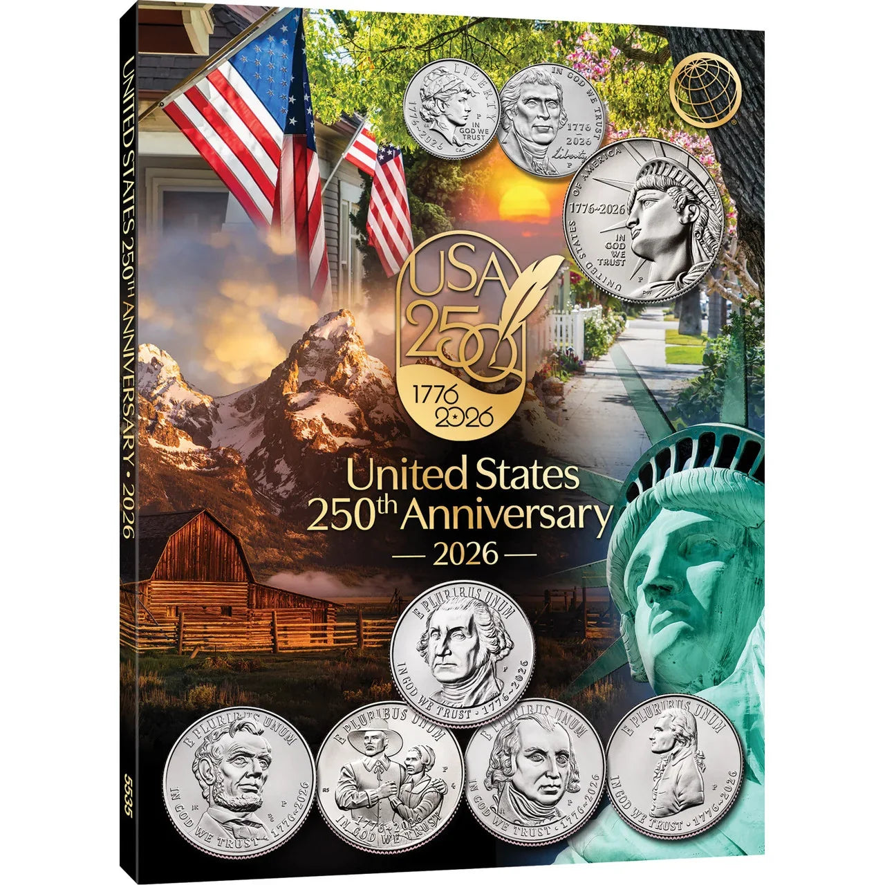 Whitman 2026 United States 250th Anniversary Collection Coin Folder