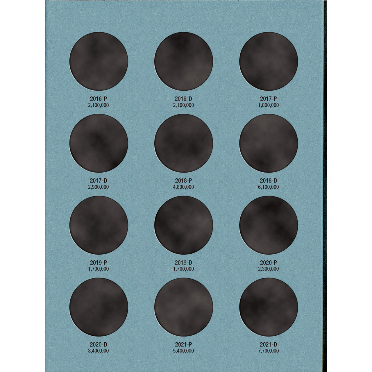 Whitman Kennedy Half Dollar Coin Folder Collection #3 2004-2021