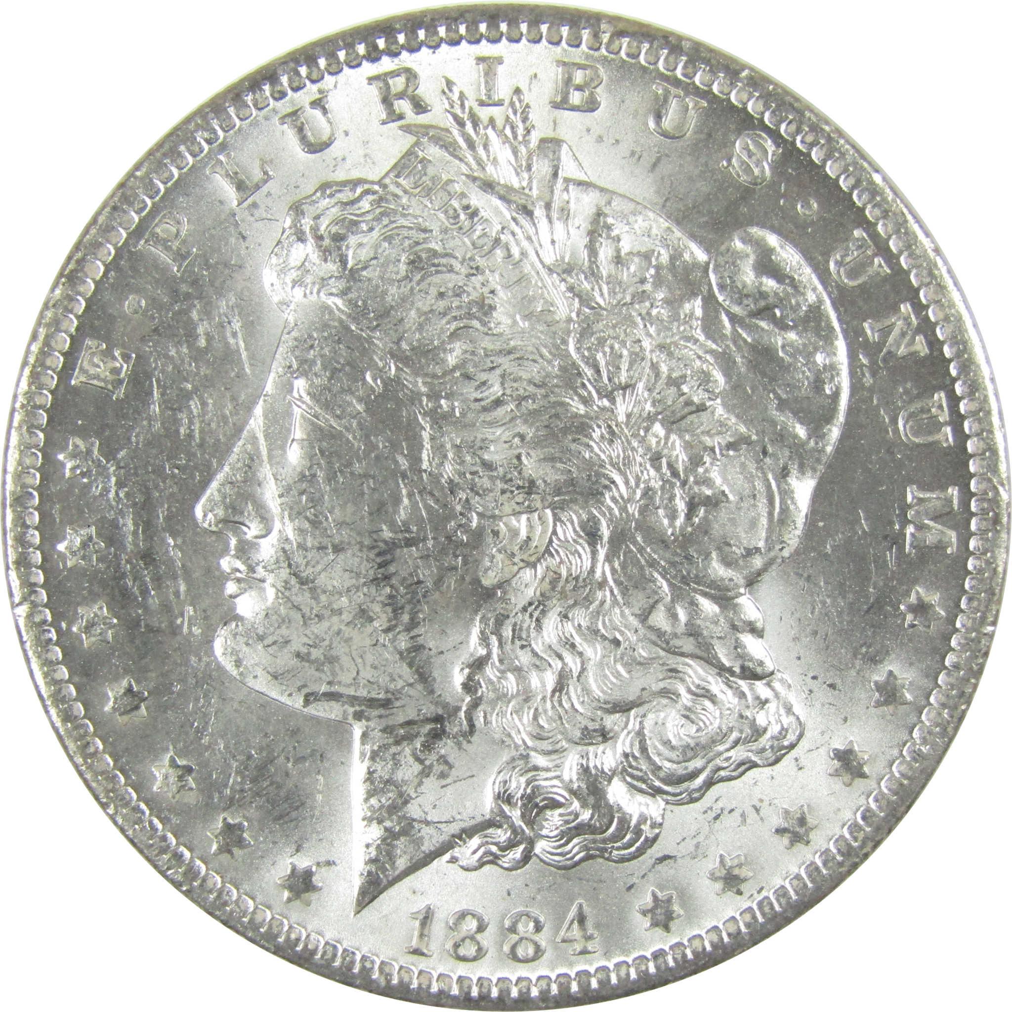 1884 O Morgan Silver Dollar Uncirculated Mint State $1 Coin SKU:I27485 - Morgan coin - Morgan silver dollar - Morgan silver dollar for sale - Profile Coins & Collectibles