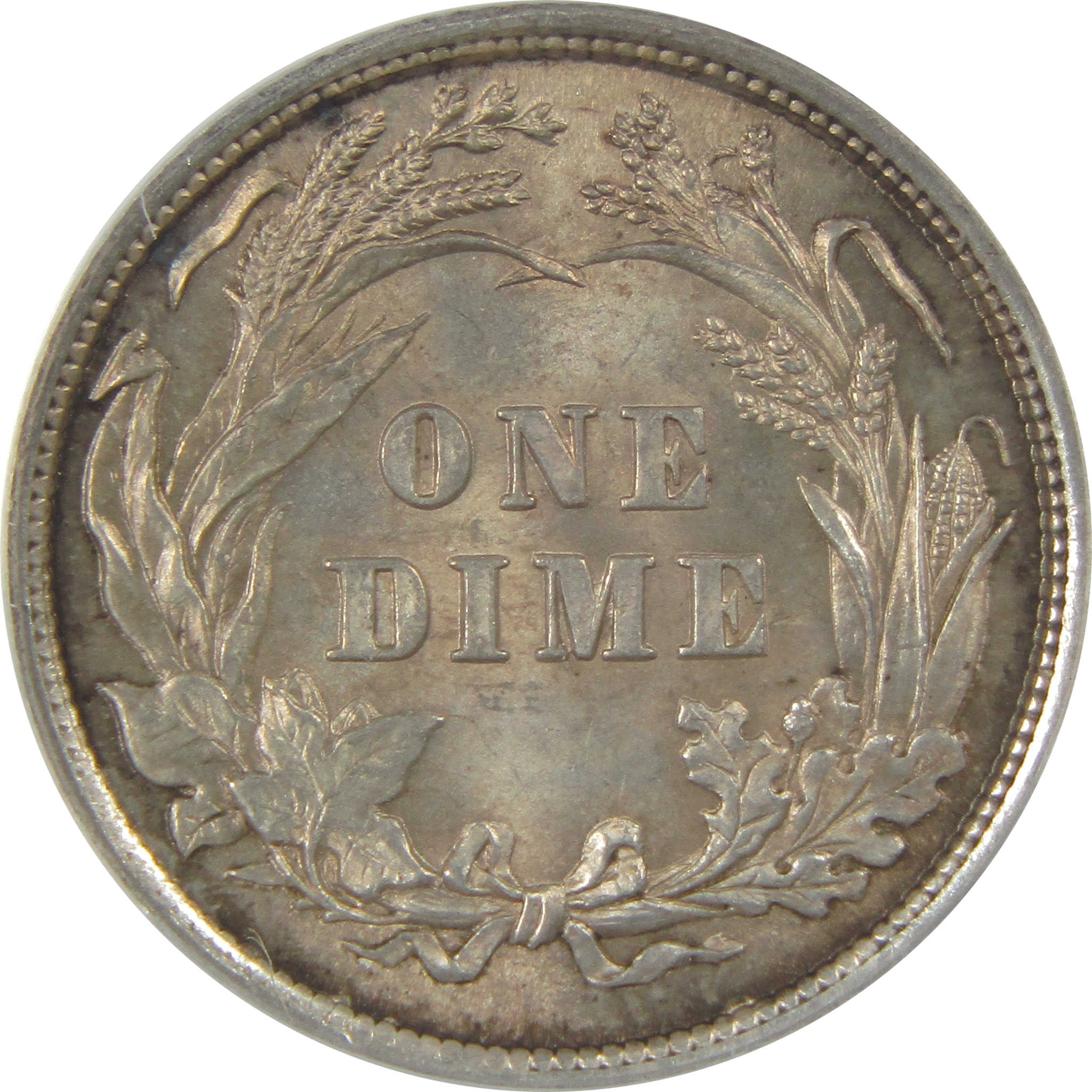 1892 Barber Dime MS 63 ANACS Silver Uncirculated 10c Coin SKU:I22164