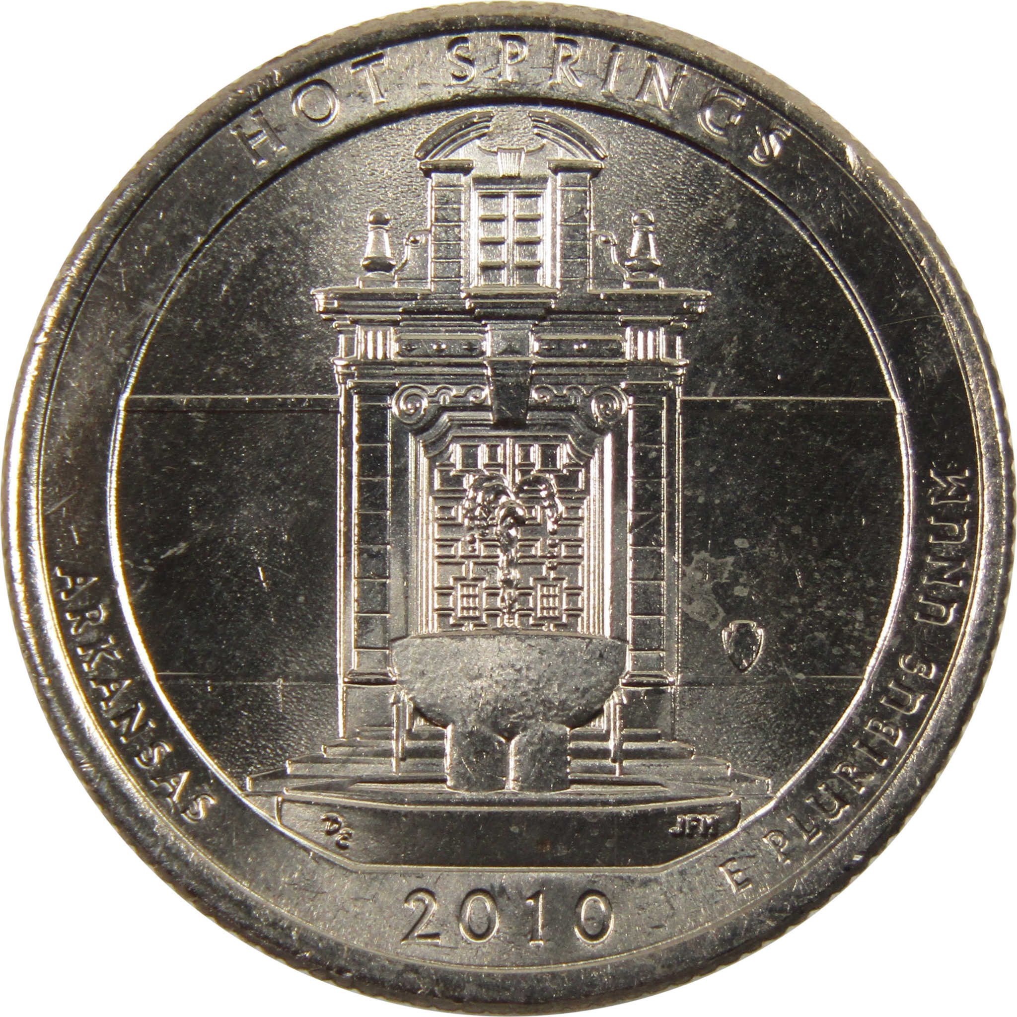 2010 P Hot Springs National Park Quarter BU Uncirculated Clad 25c Coin