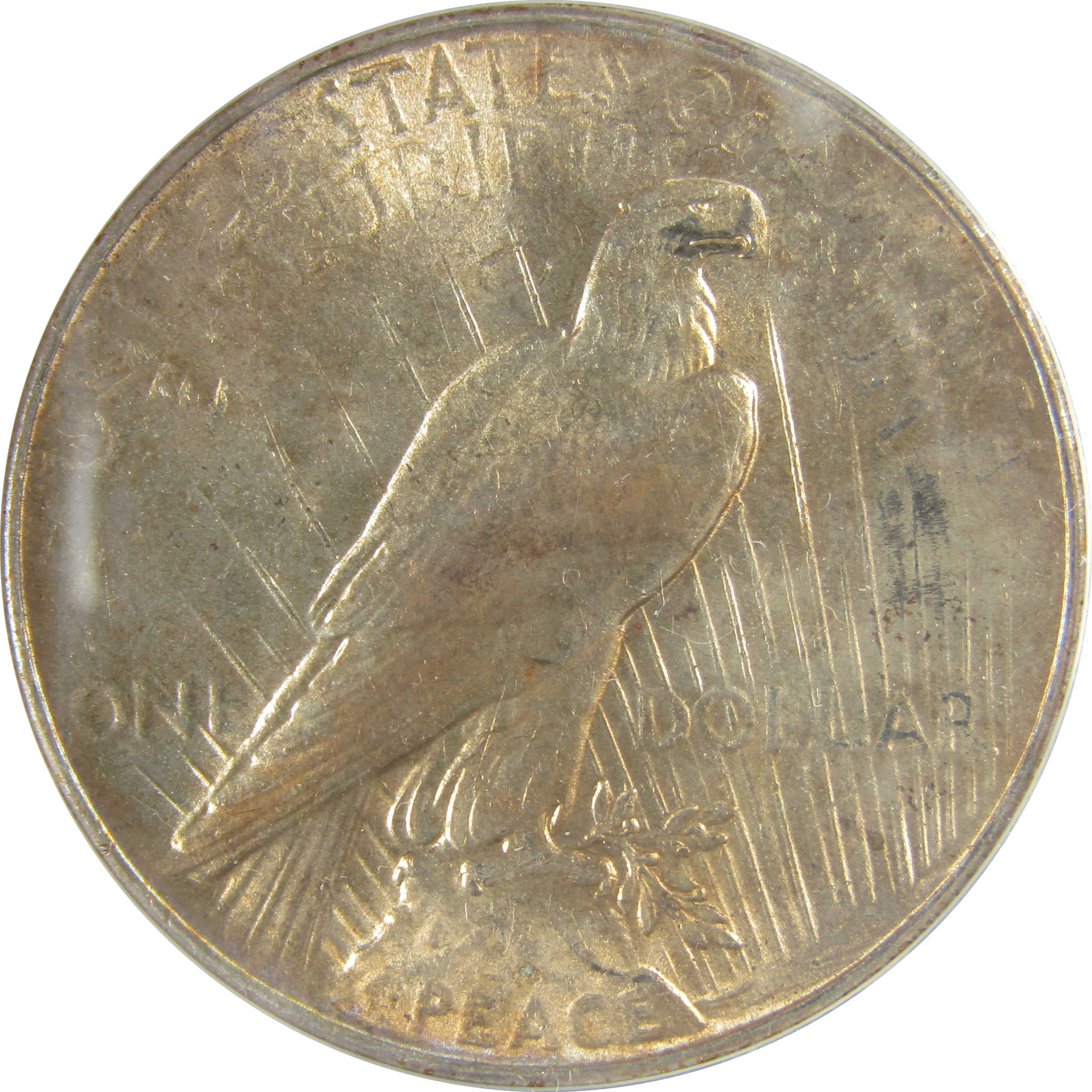 1935 Peace Dollar MS 60 Details ANACS Silver Uncirculated SKU:I21621