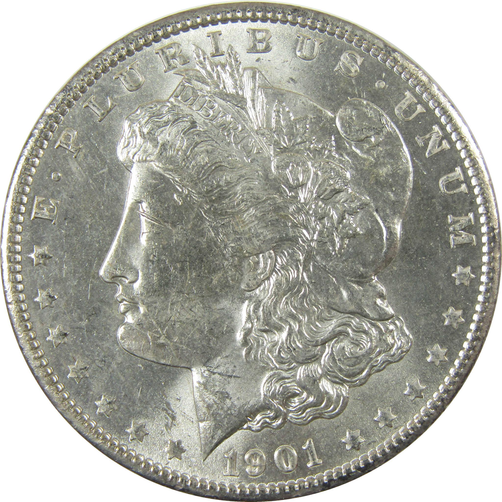 1901 O Morgan Silver Dollar Uncirculated Mint State $1 Coin SKU:I27794 - Morgan coin - Morgan silver dollar - Morgan silver dollar for sale - Profile Coins & Collectibles