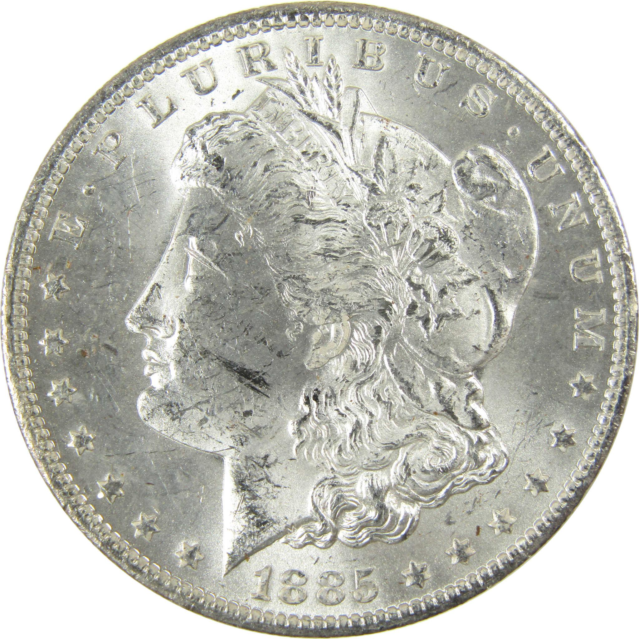 1885 O Morgan Silver Dollar Uncirculated Mint State $1 Coin SKU:I27464 - Morgan coin - Morgan silver dollar - Morgan silver dollar for sale - Profile Coins & Collectibles