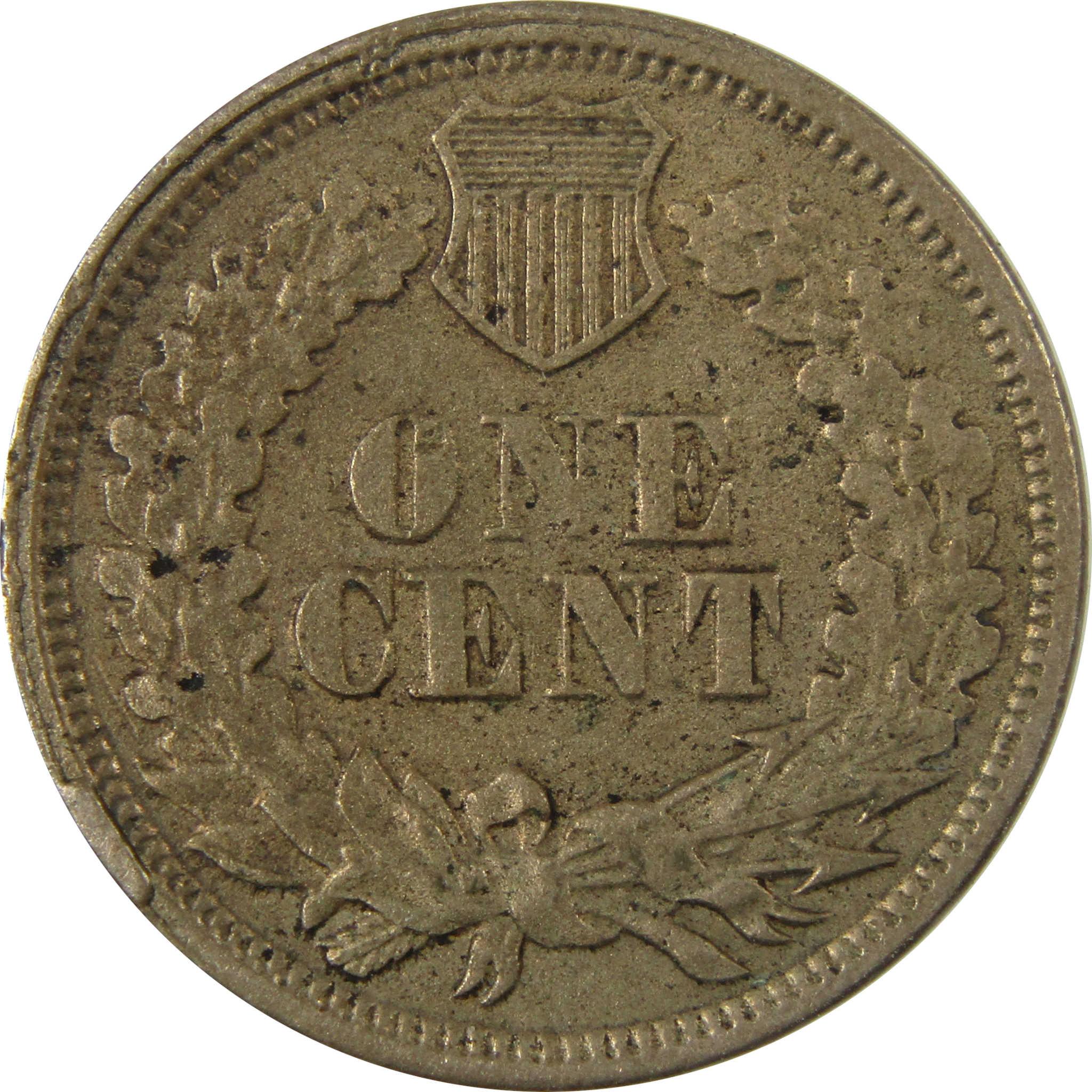 1864 Indian Head Copper-Nickel 1c Extremely Fine Details SKU:CP1165