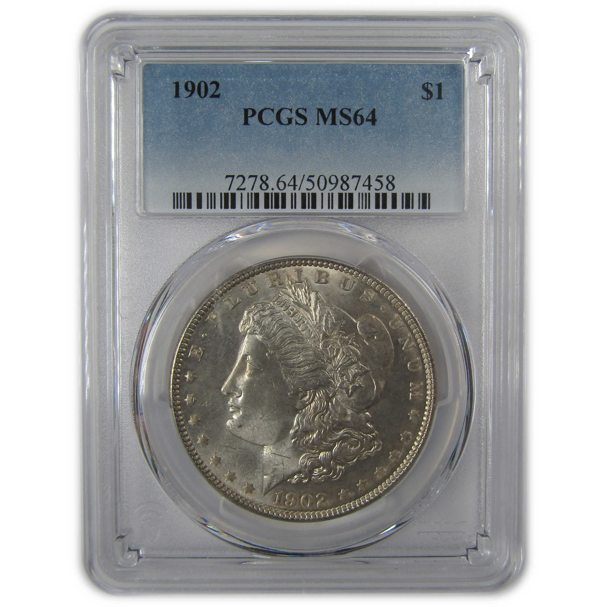 1902 Morgan Dollar MS 64 PCGS Silver Uncirculated $1 Coin SKU:I23166 - Morgan coin - Morgan silver dollar - Morgan silver dollar for sale - Profile Coins & Collectibles