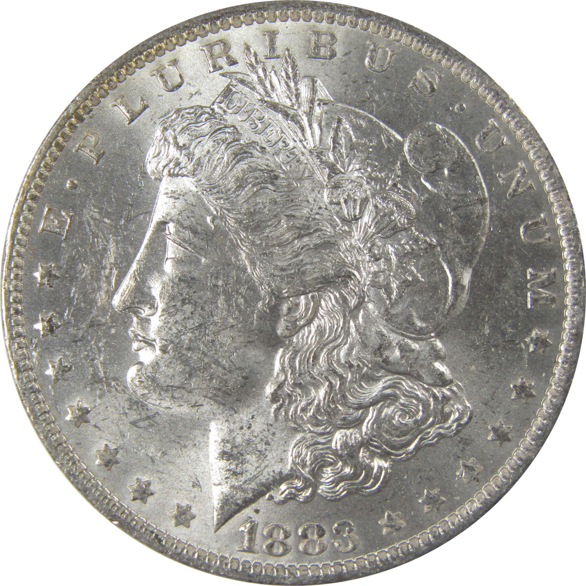 1883 O Morgan Silver Dollar Uncirculated Mint State Toned SKU:I24867