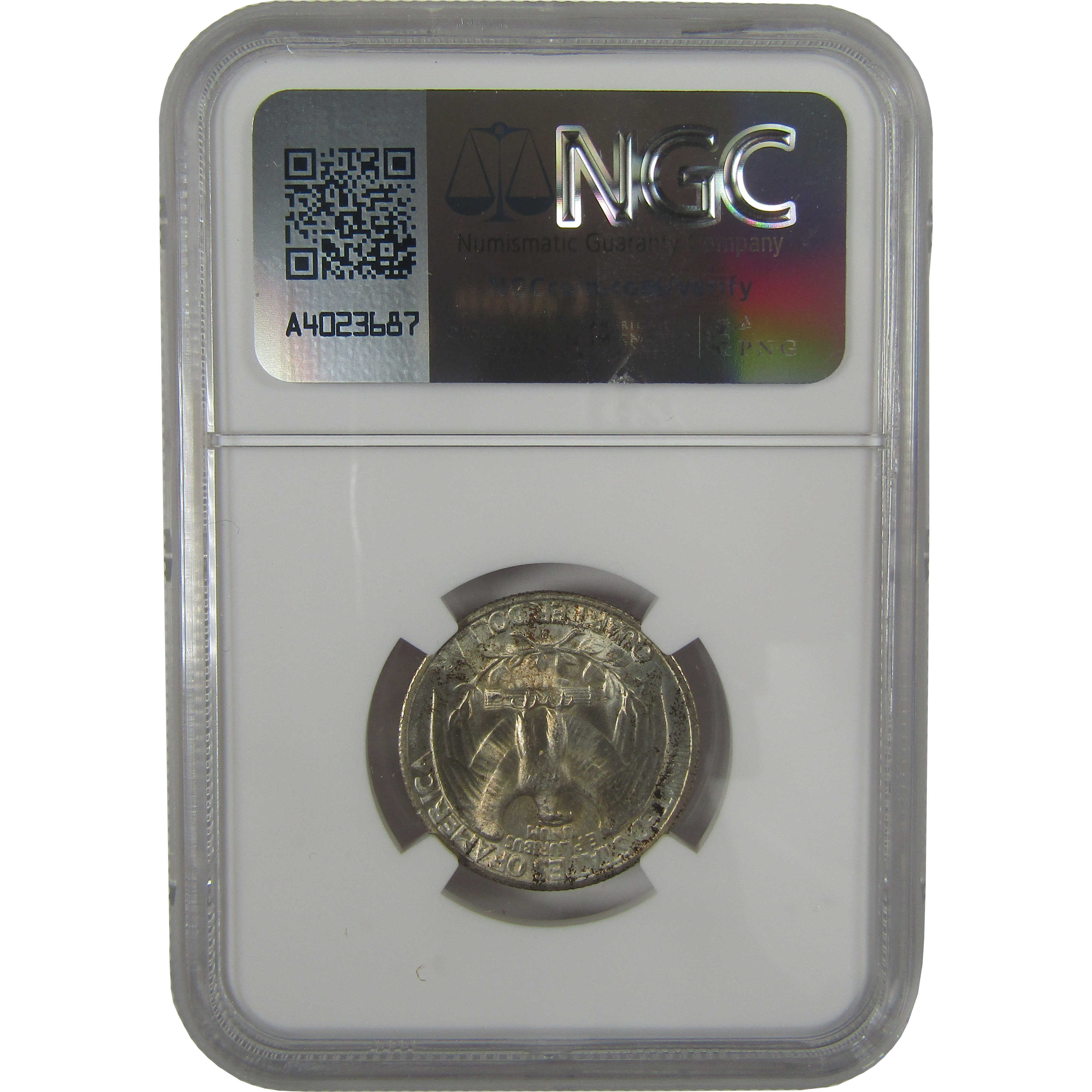 1946 S Washington Quarter MS 66 NGC Original Bag Fragment SKU:I22615