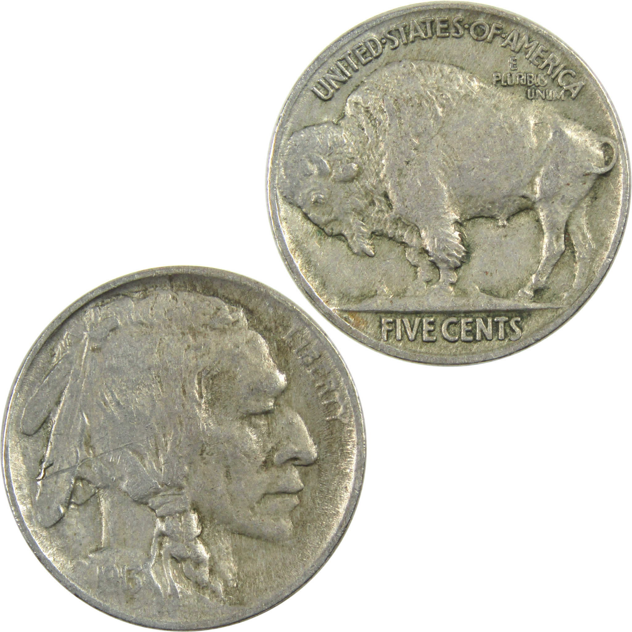 1913 Type 1 Indian Head Buffalo Nickel AG About Good SKU:I12972