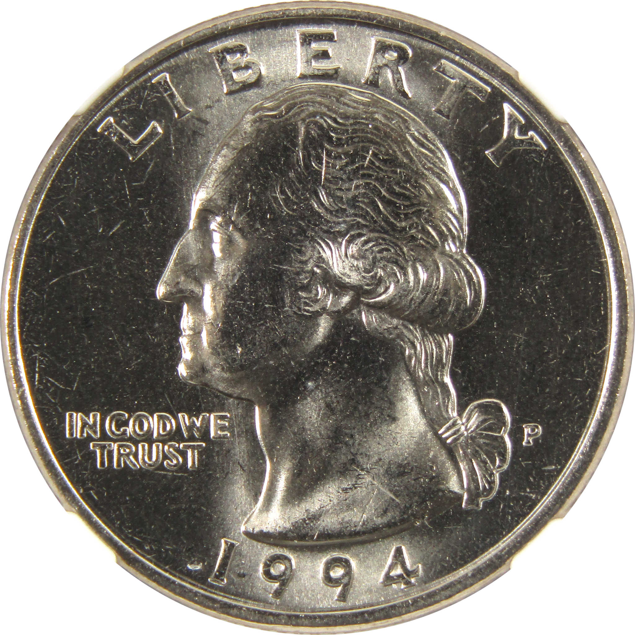 1994 P Washington Quarter MS 66 NGC Clad 25c Uncirculated SKU:I9506