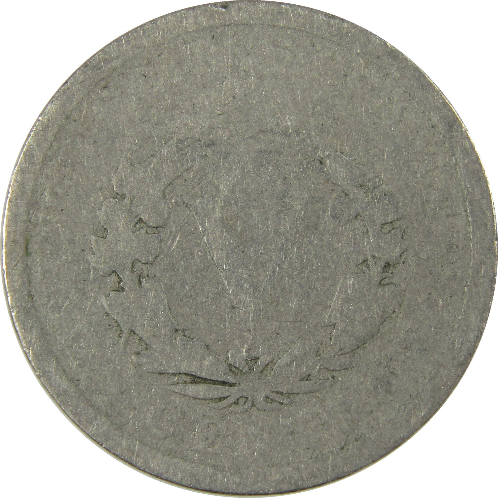 1893 Liberty Head V Nickel AG About Good 5c Coin SKU:I27218
