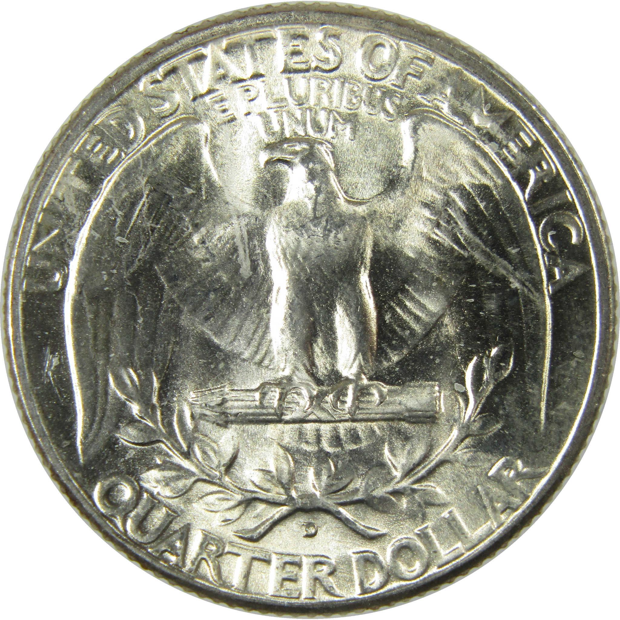 1946 D Washington Silver Quarter Uncirculated Mint State SKU:I27831