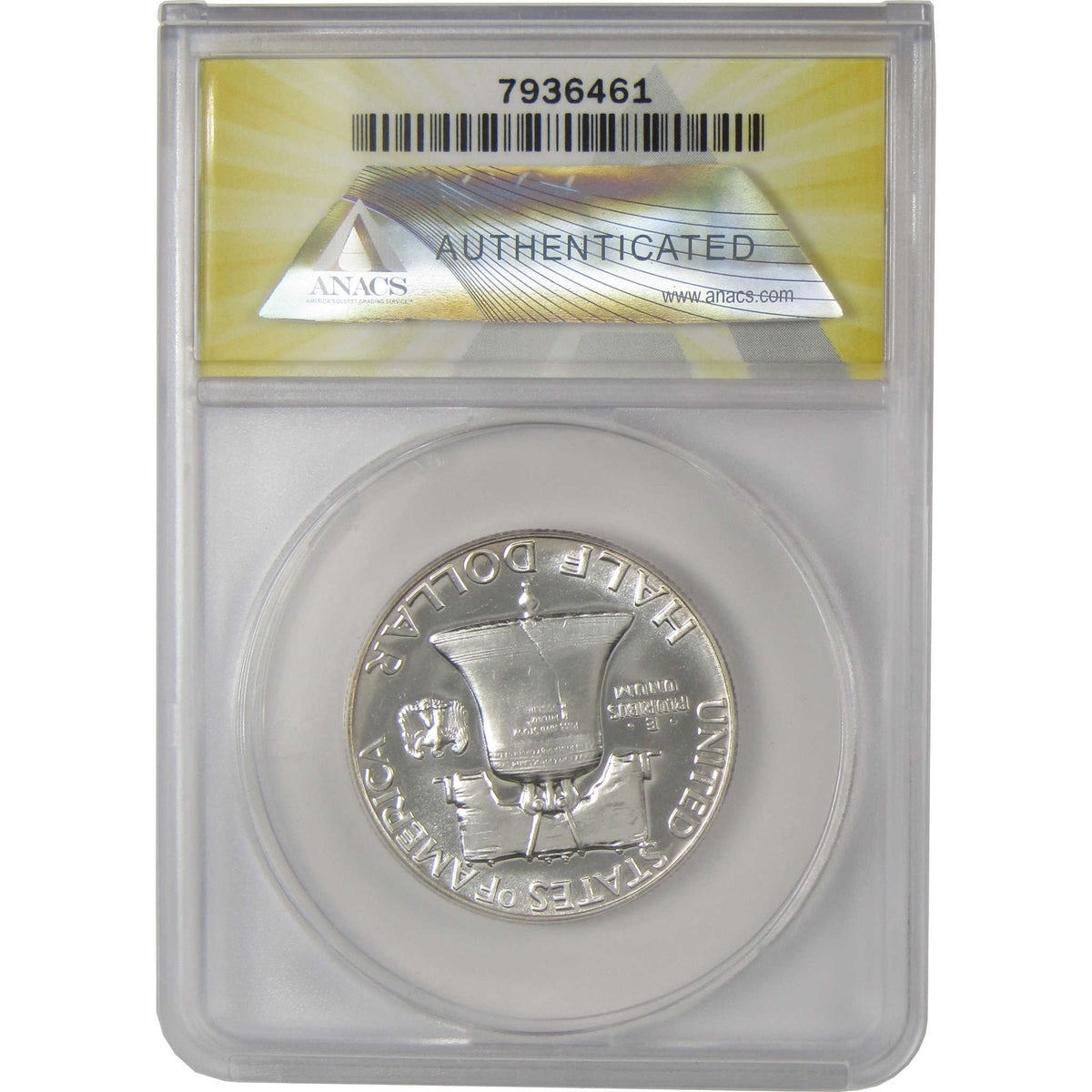 1951 Franklin Silver Half Dollar PF 64 ANACS Proof 50c Coin SKU:I28777