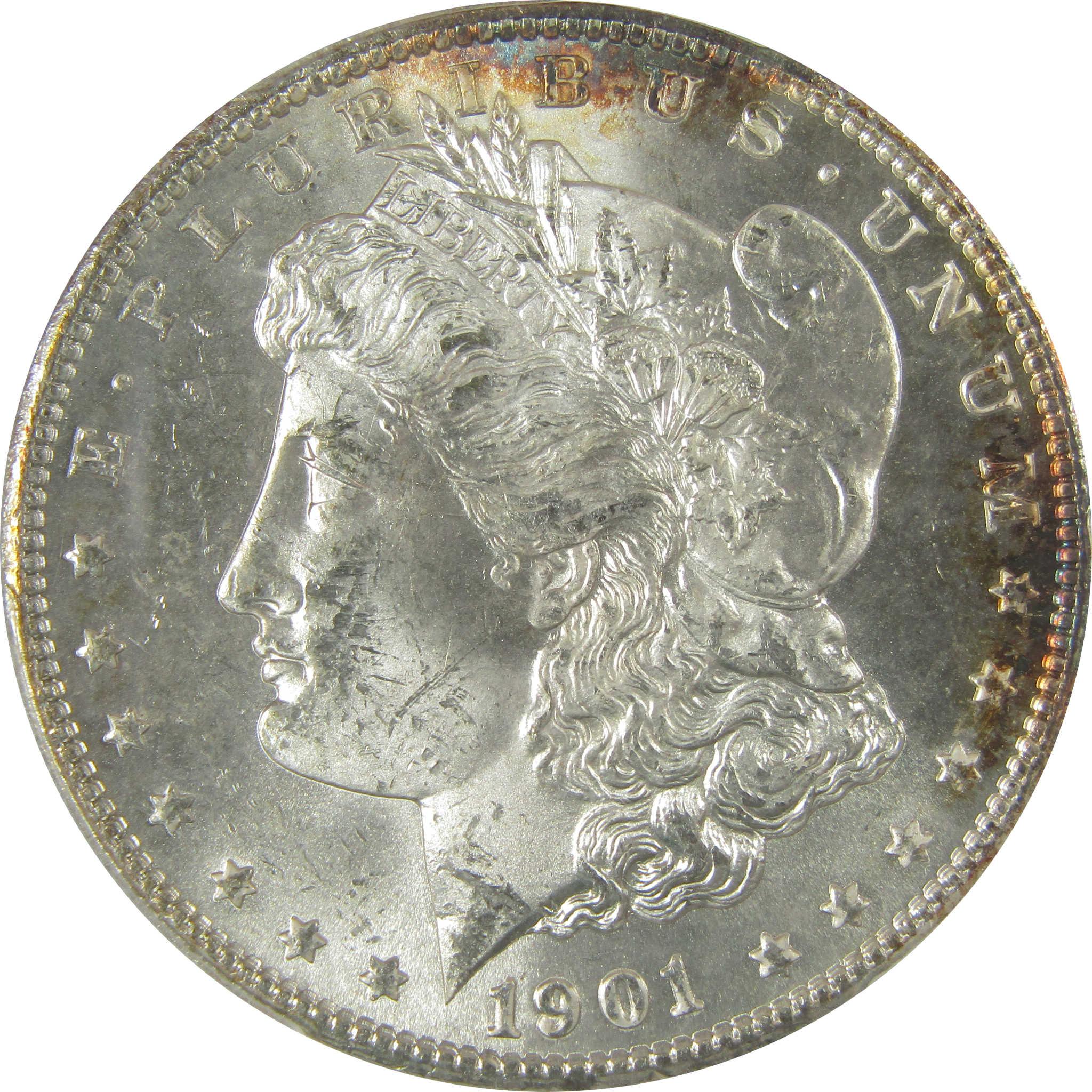 1901 S Morgan Dollar MS 64 PCGS Silver Uncirculated $1 Coin SKU:I19885 - Morgan coin - Morgan silver dollar - Morgan silver dollar for sale - Profile Coins & Collectibles